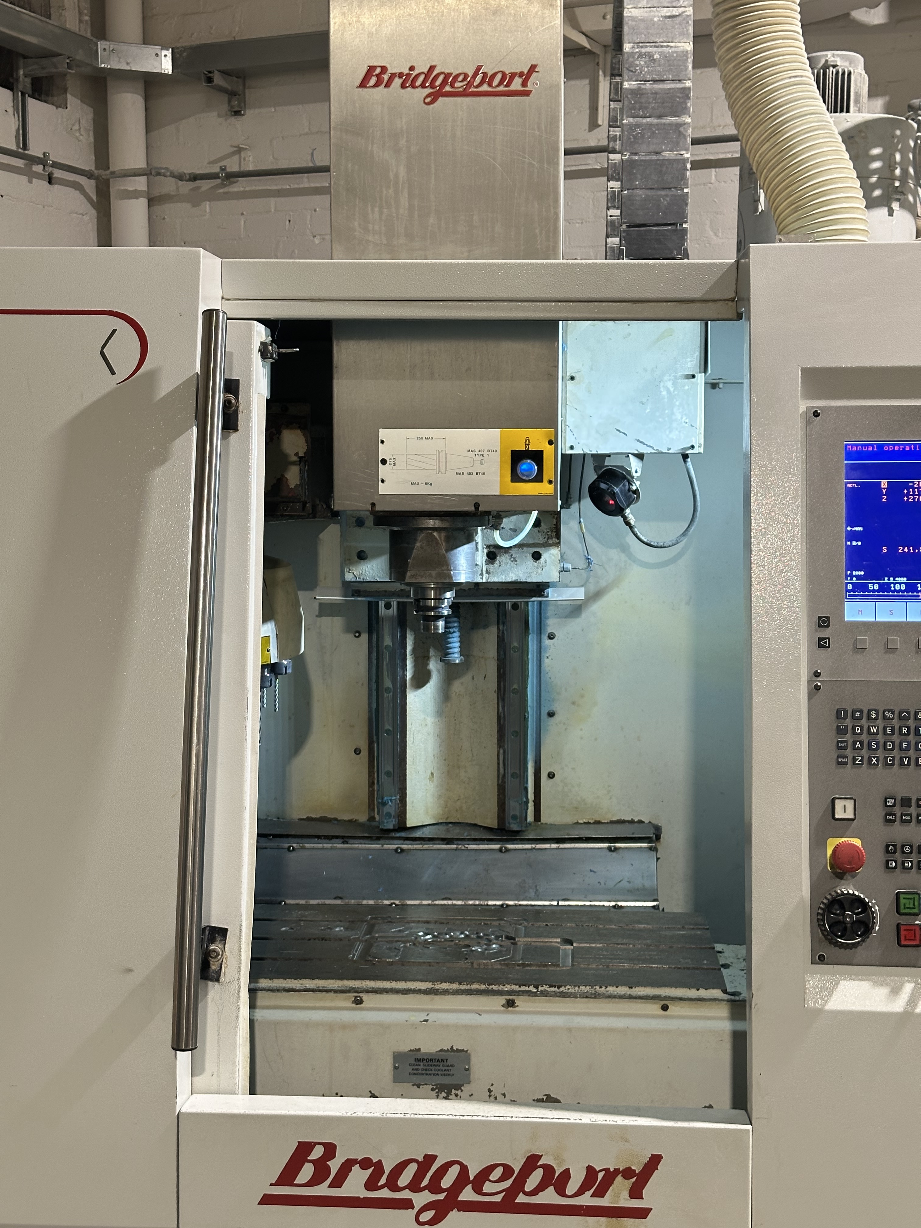 Bridgeport VMC 600 x Vertical Machining Centre (2004)