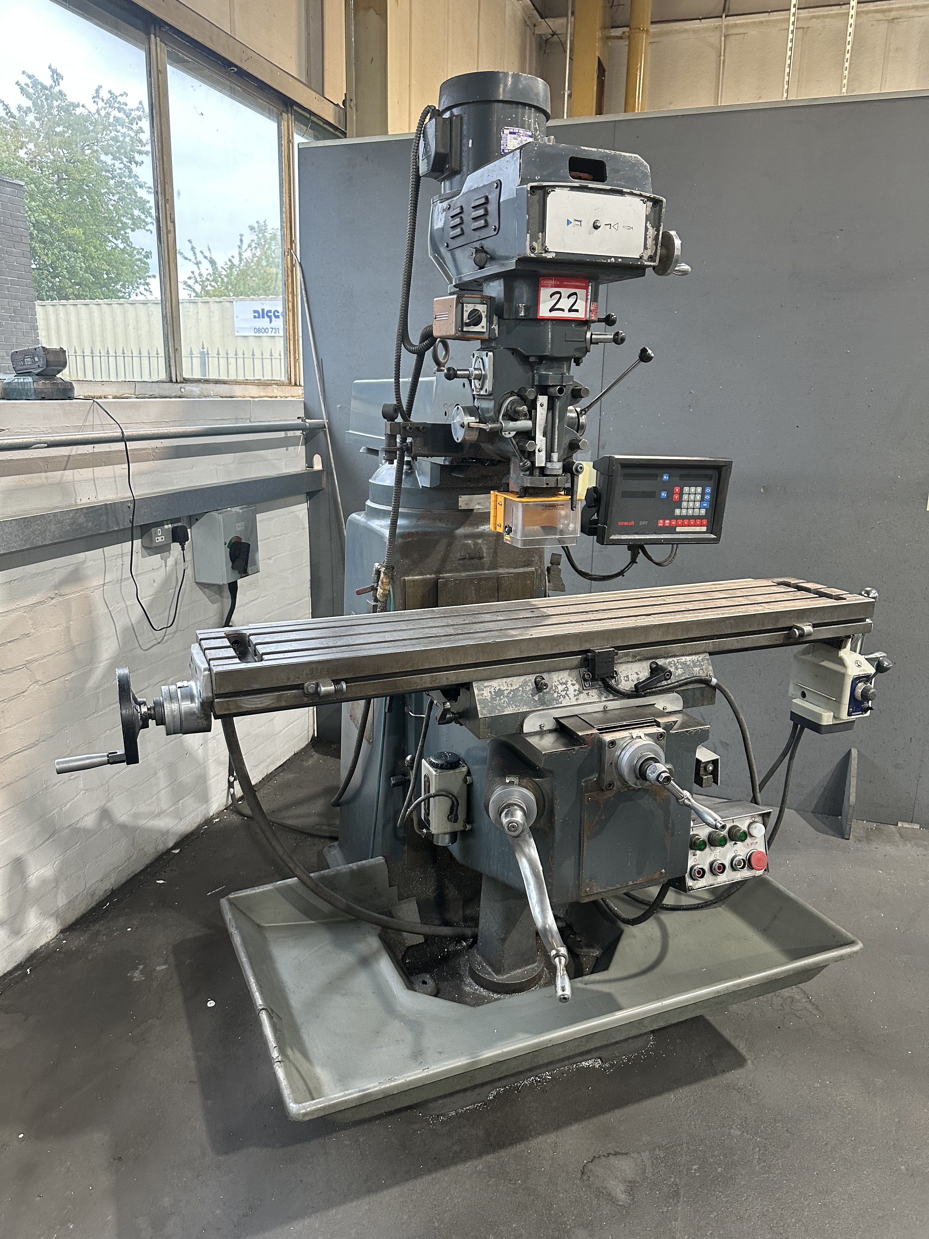 Excel PKTM 380VA Turret Head Milling Machine (1997)