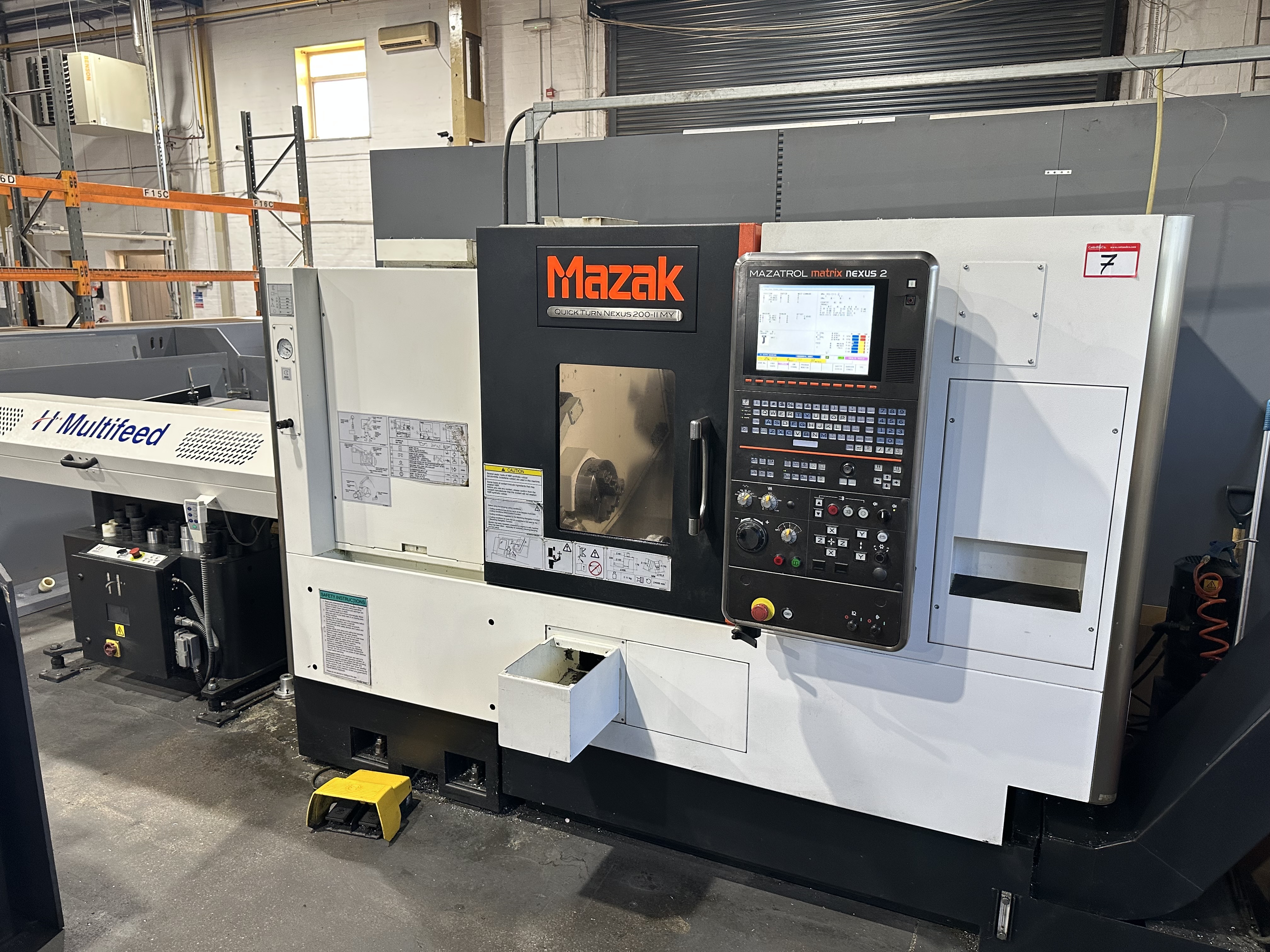 Mazak Quick Turn Nexus 200-II MY CNC Turning Centre. (2017)