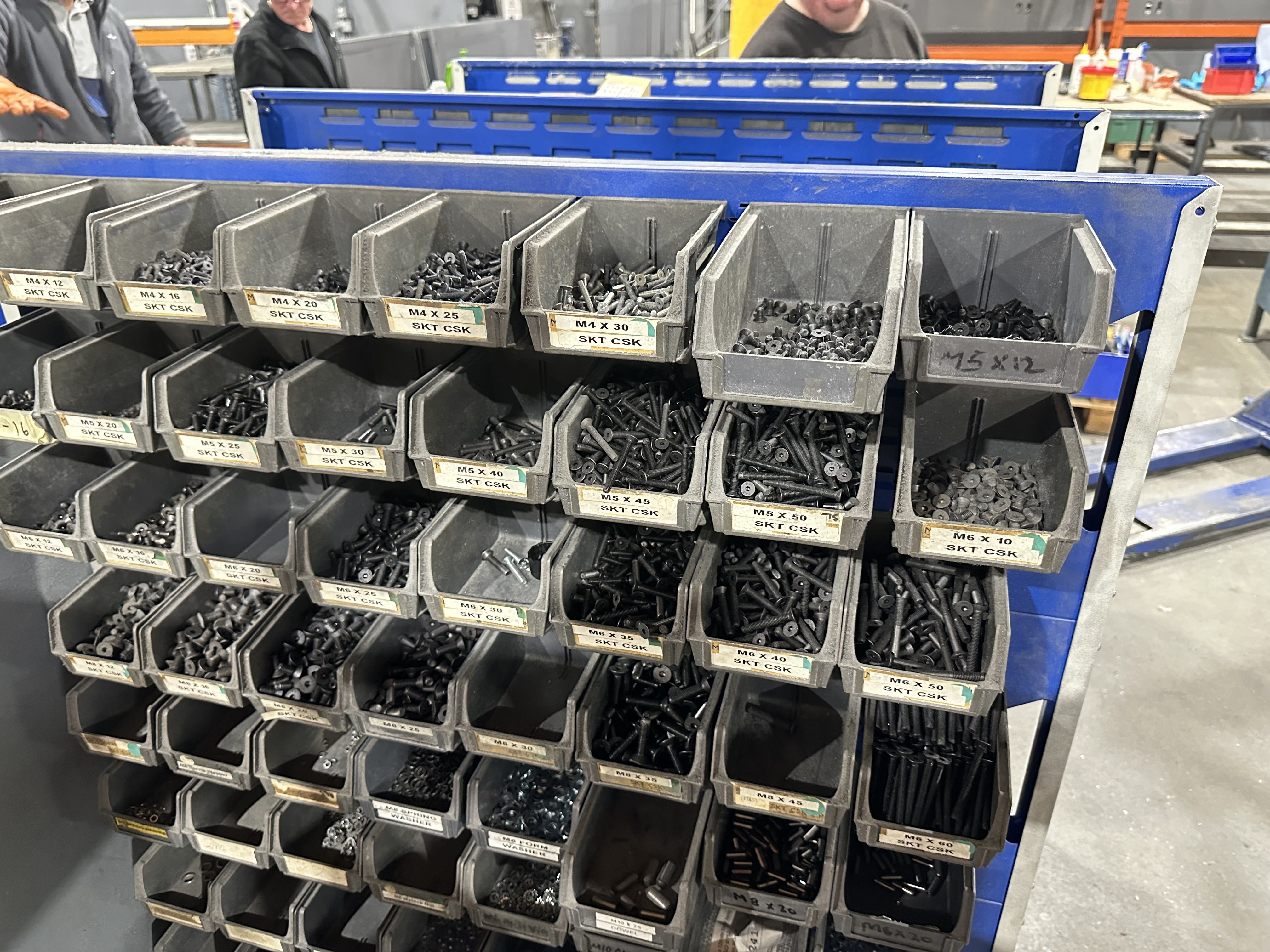 Large Qty of Cap Head Screws, Counter Sink Head Screws and Other Fixings 