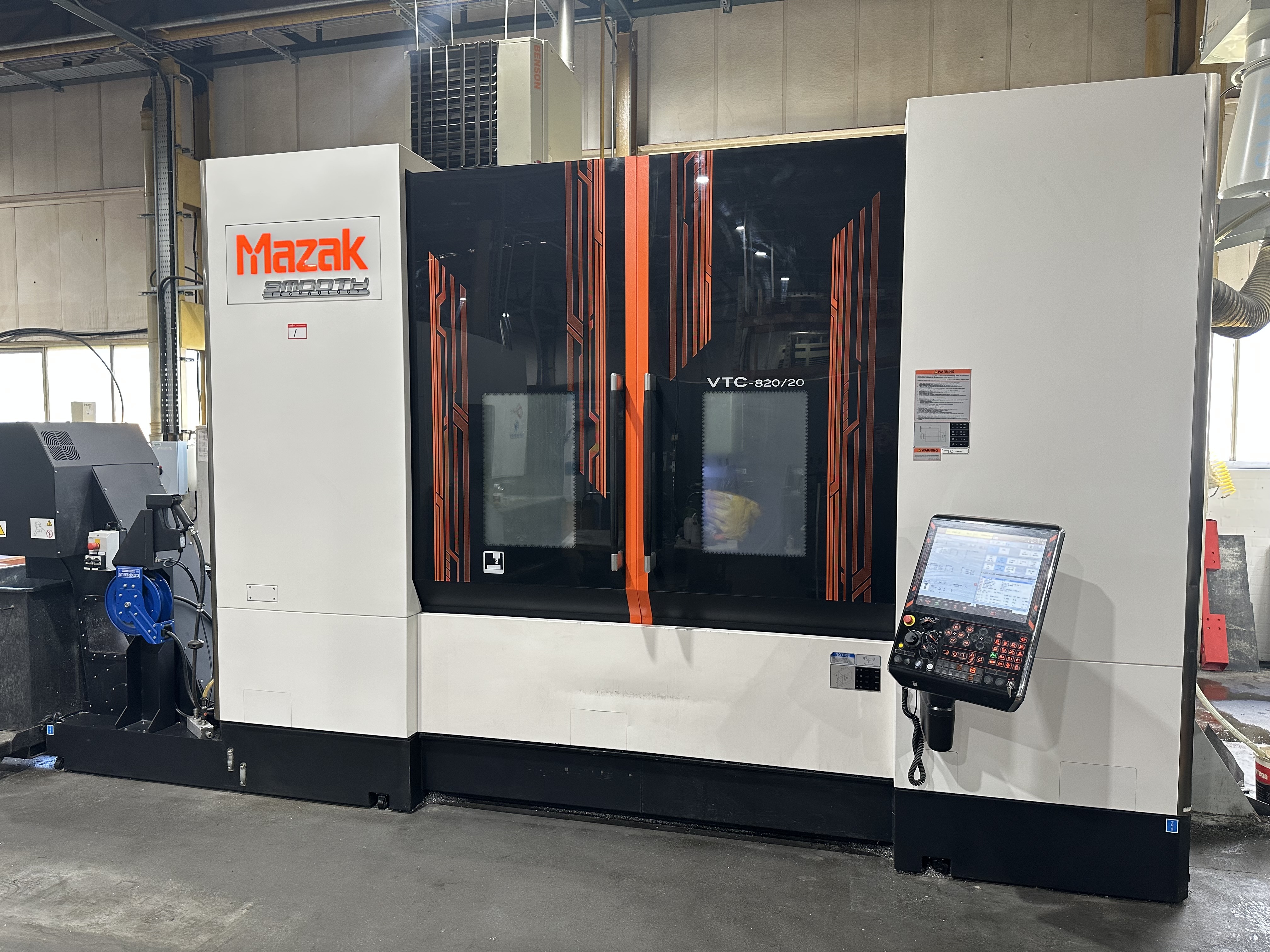 Mazak VTC 820/20 CNC Vertical Machining Centre. (2022)