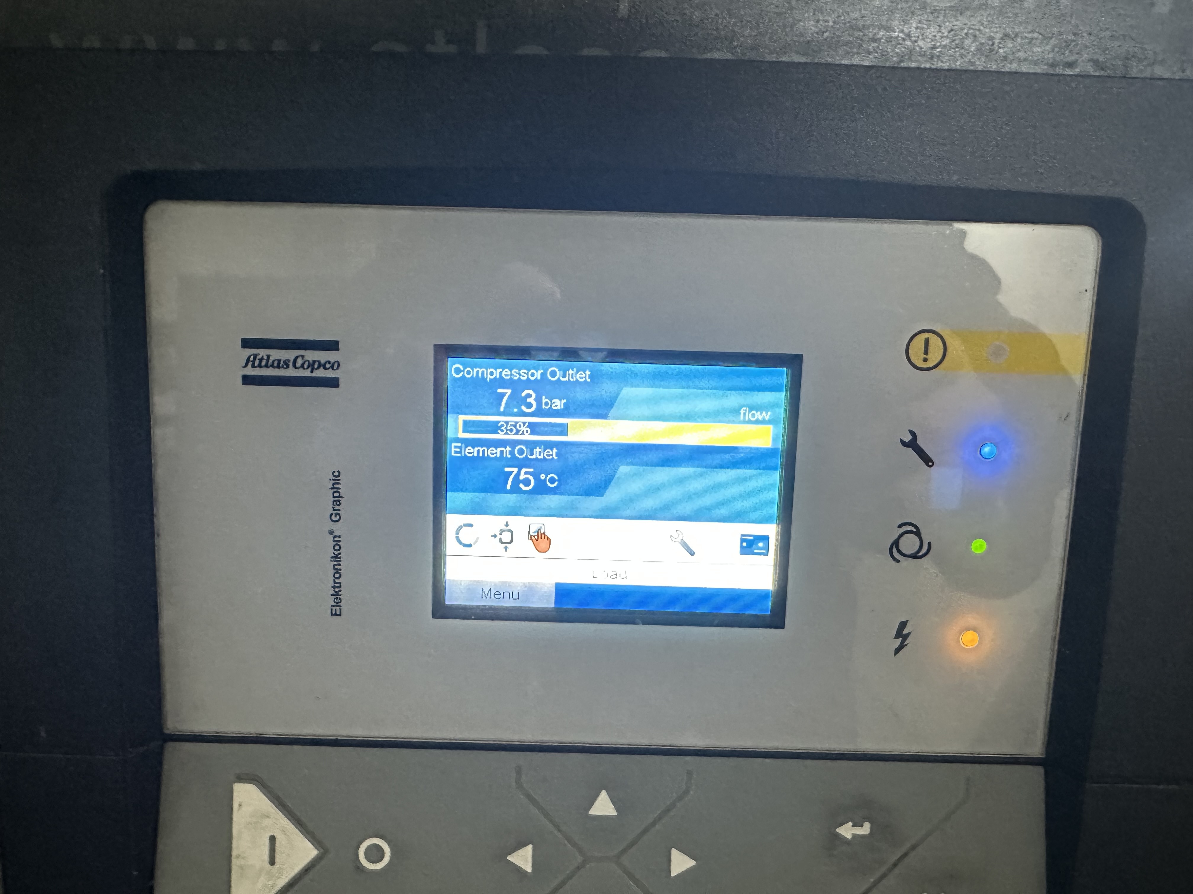Atlas Copco GA37VSD+FF Rotary Screw Air Compressor (2014)
