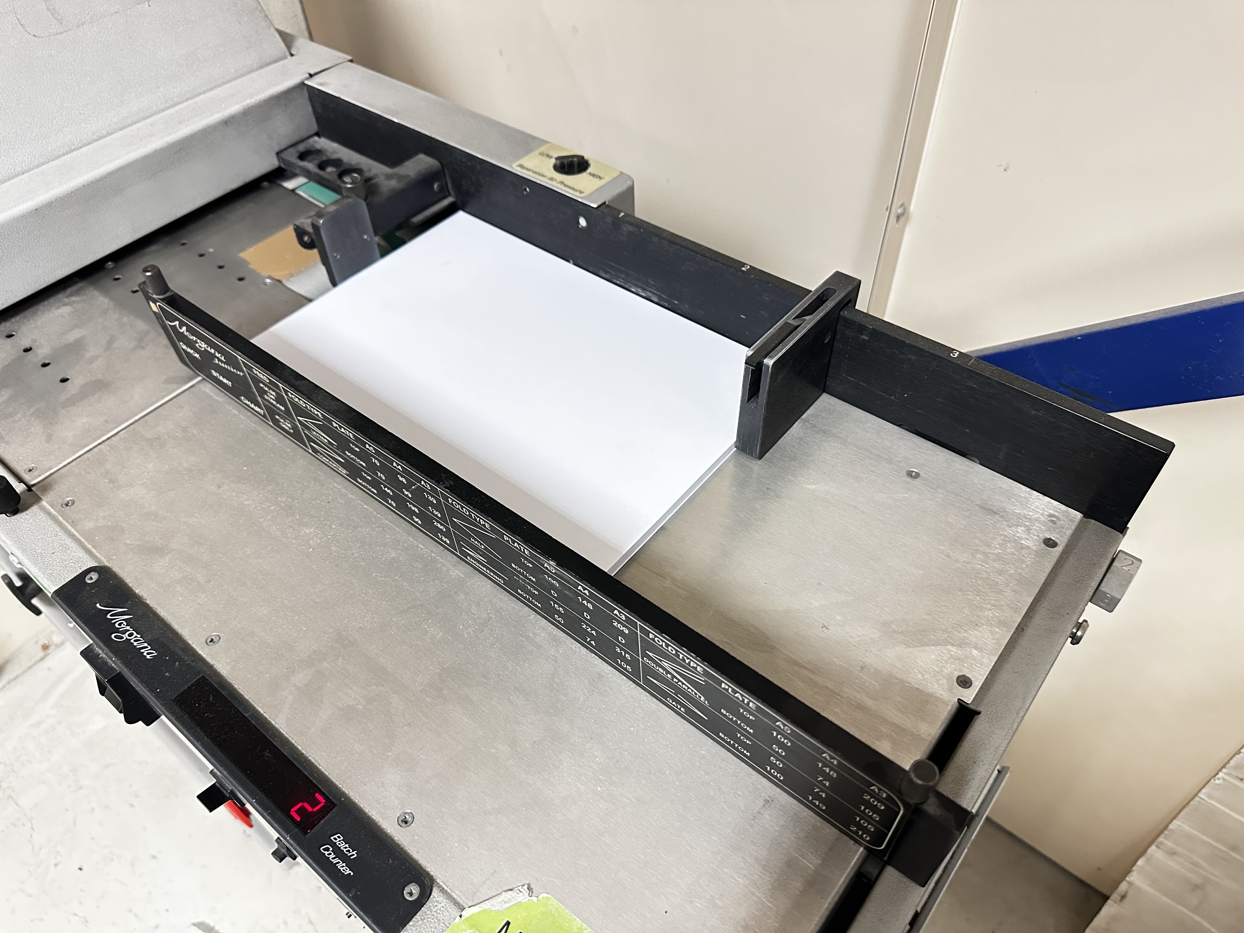 Morgana Junior Folder 90422 Batch Folding Machine