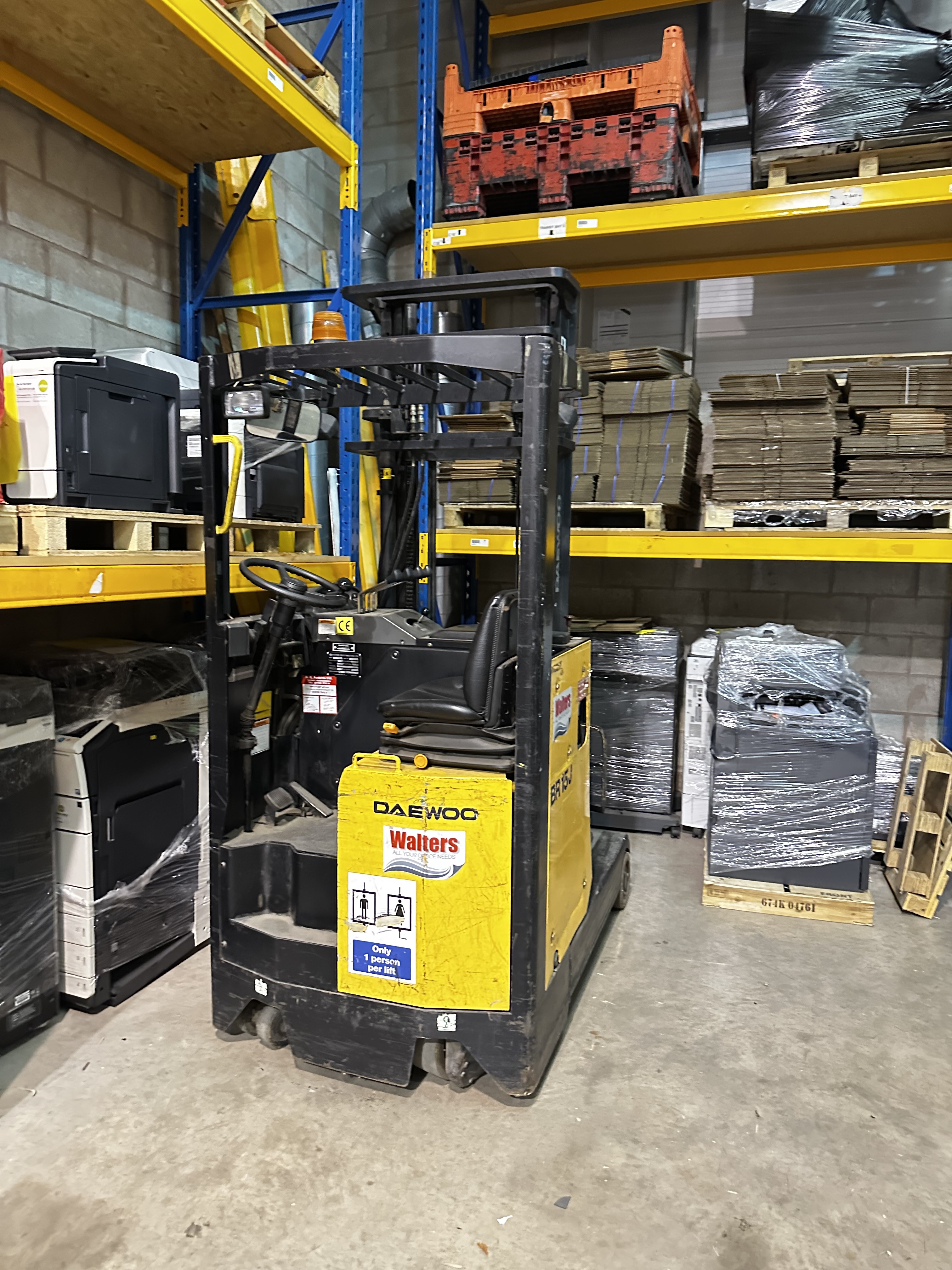 Daewoo BR15J Reach Truck