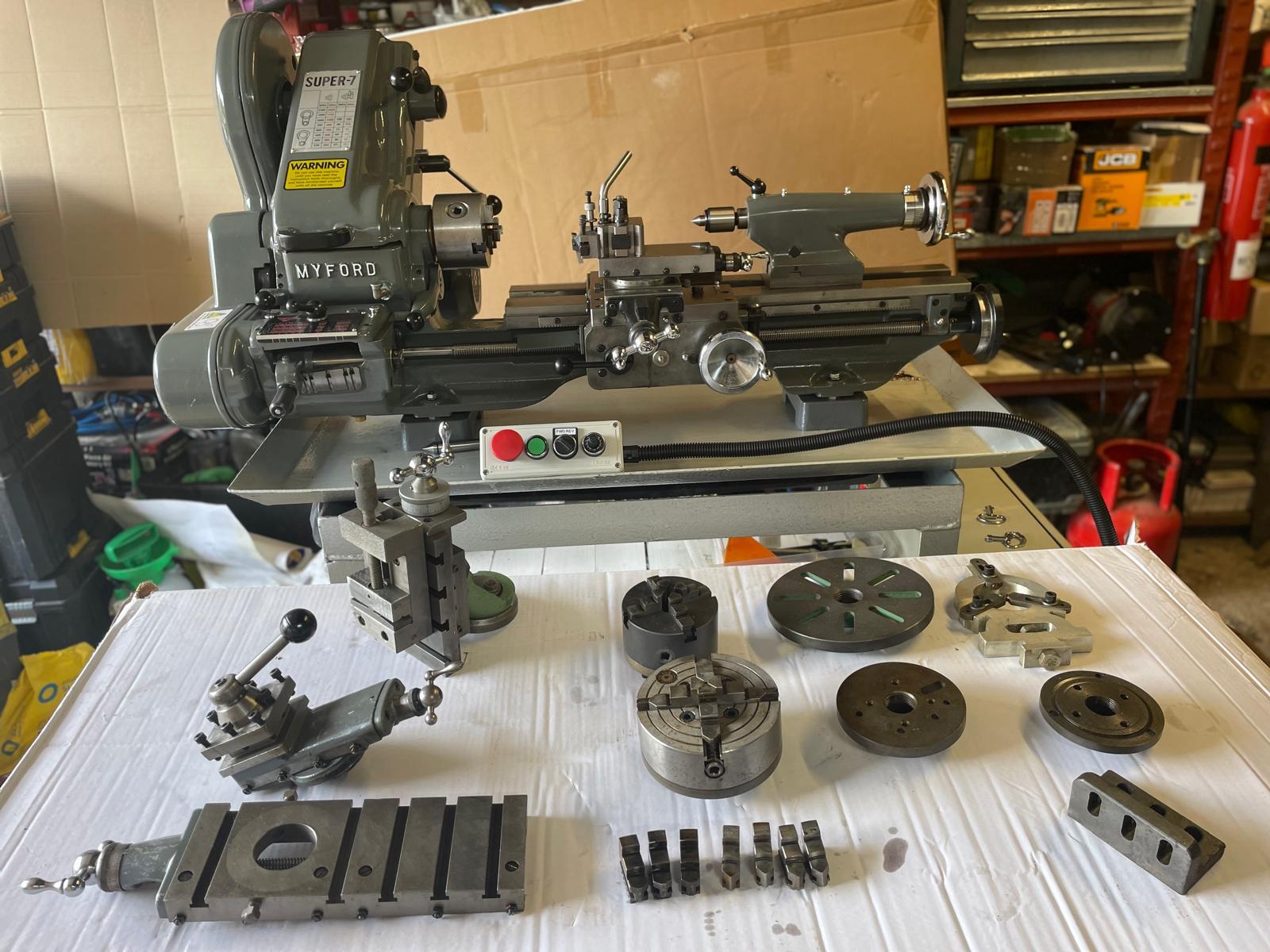 Myford Super 7 Centre Lathe 