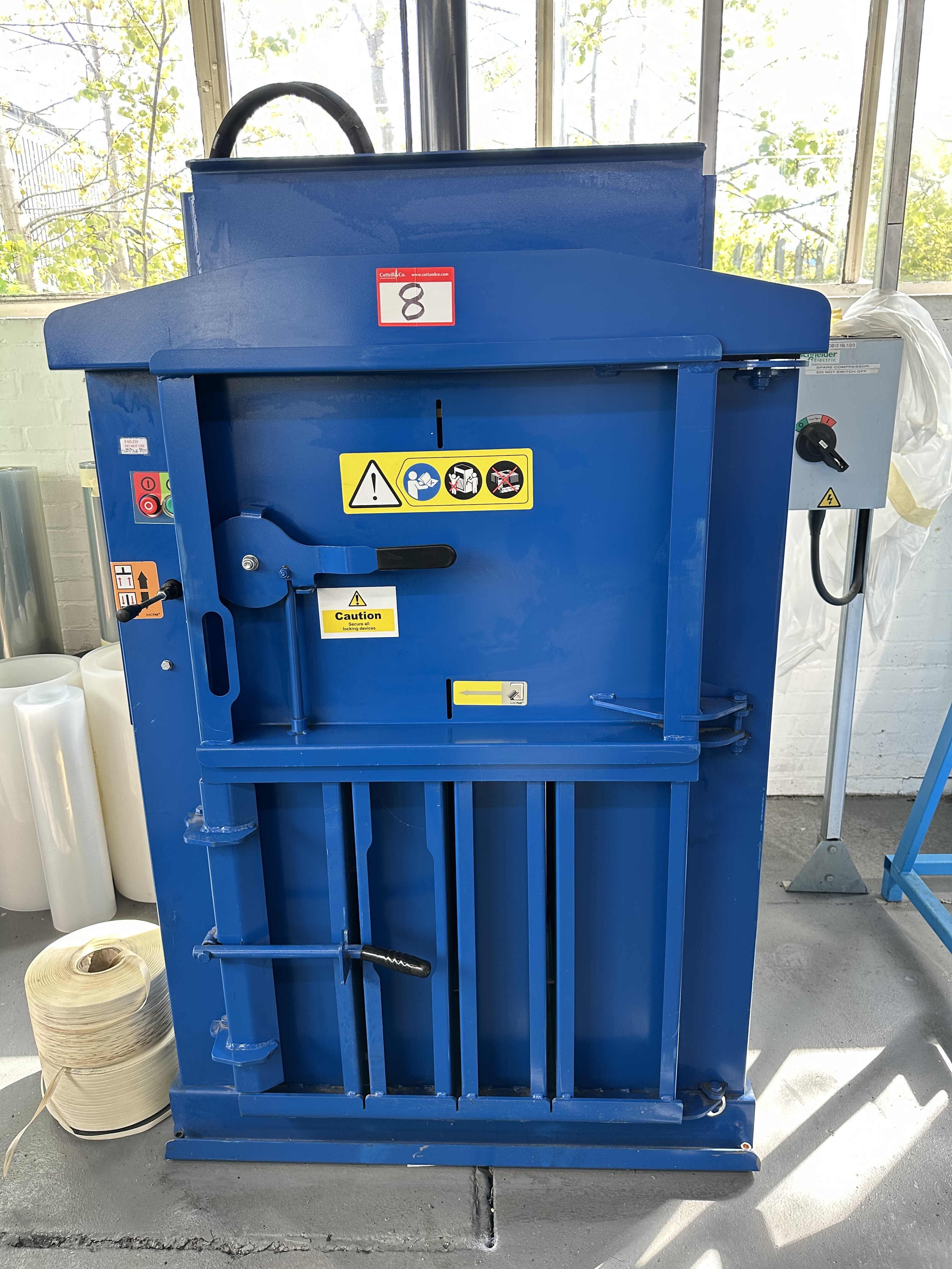 MacFab Waste Compactor / Bailer (2016)