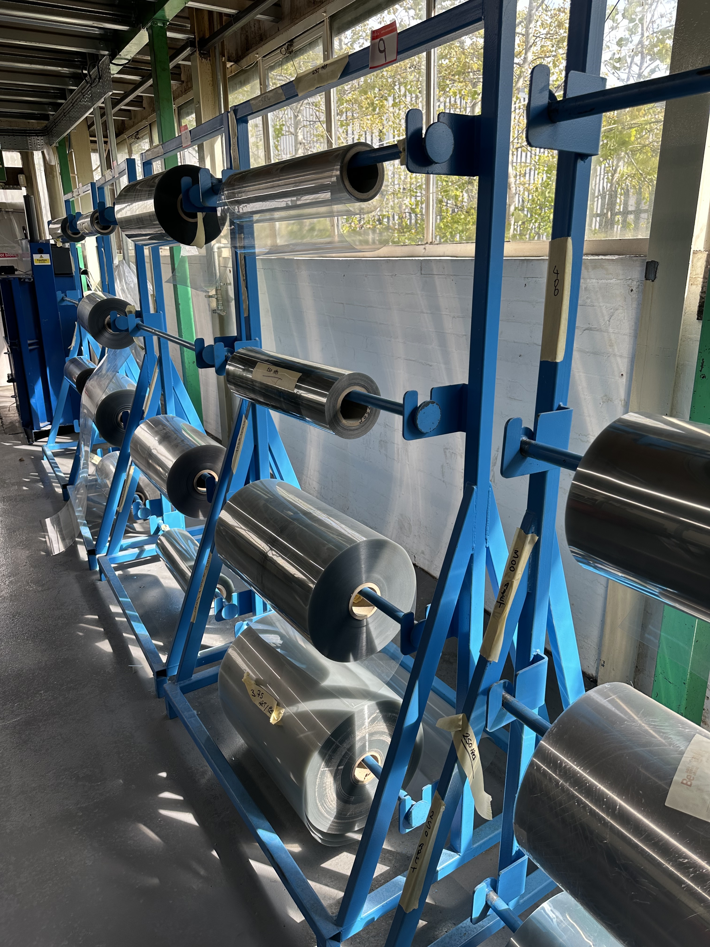 (8) x Material / Film Reel Stands