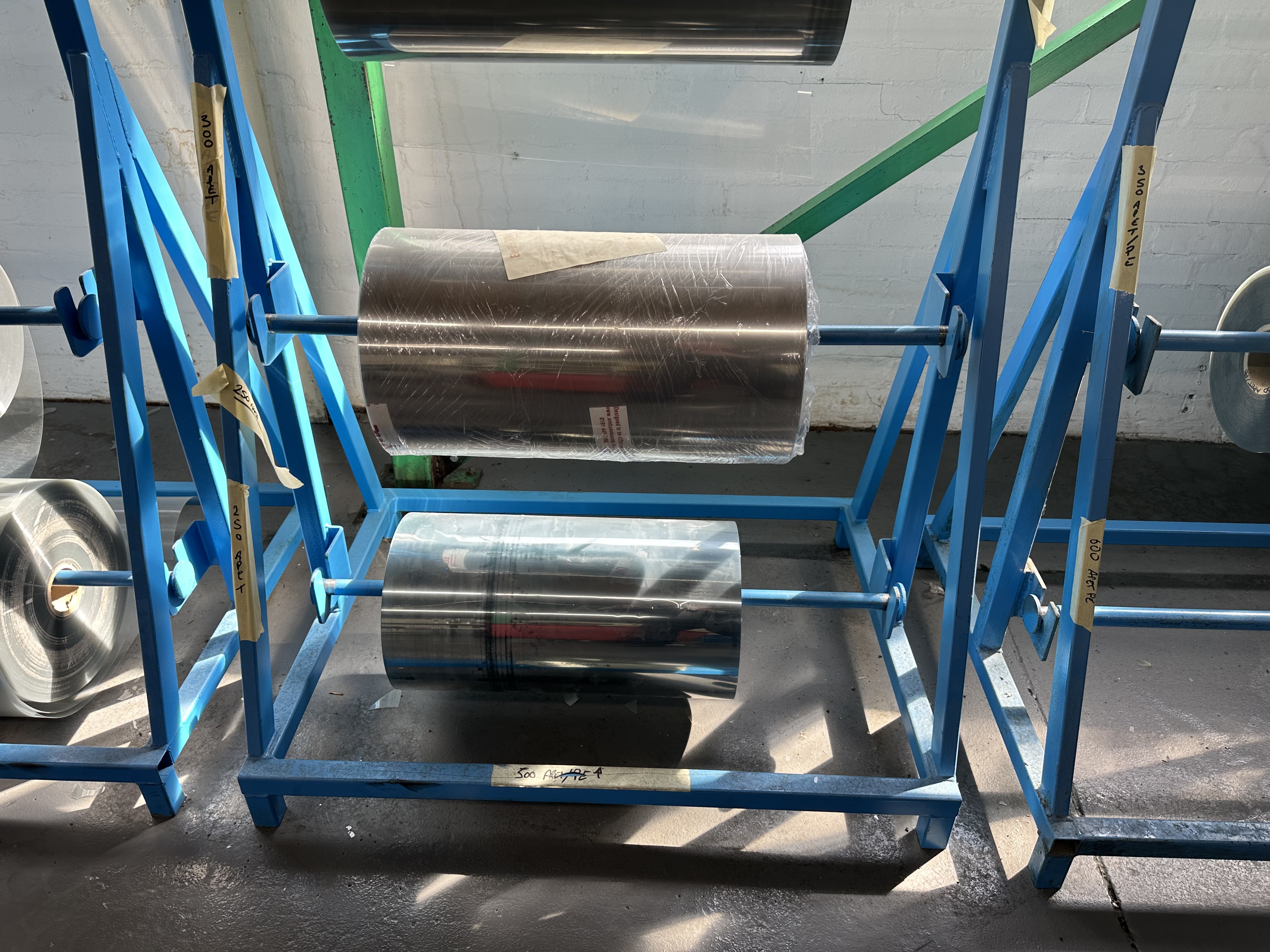 (8) x Material / Film Reel Stands