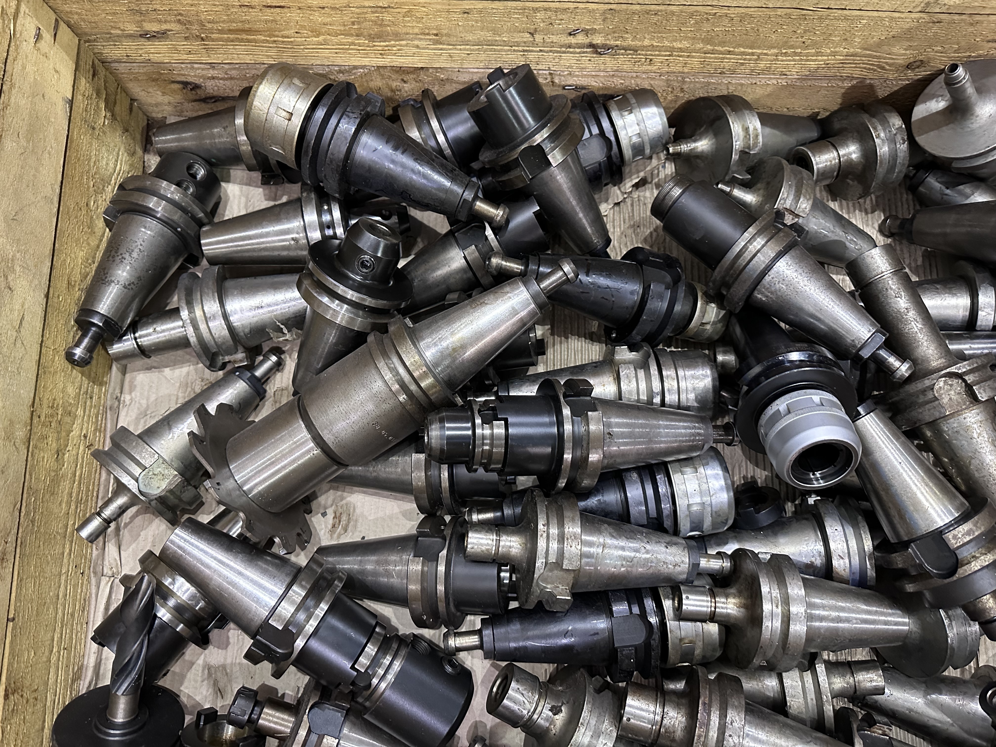 BT50 Spindle Tool Holders in Various Tool Holding Types