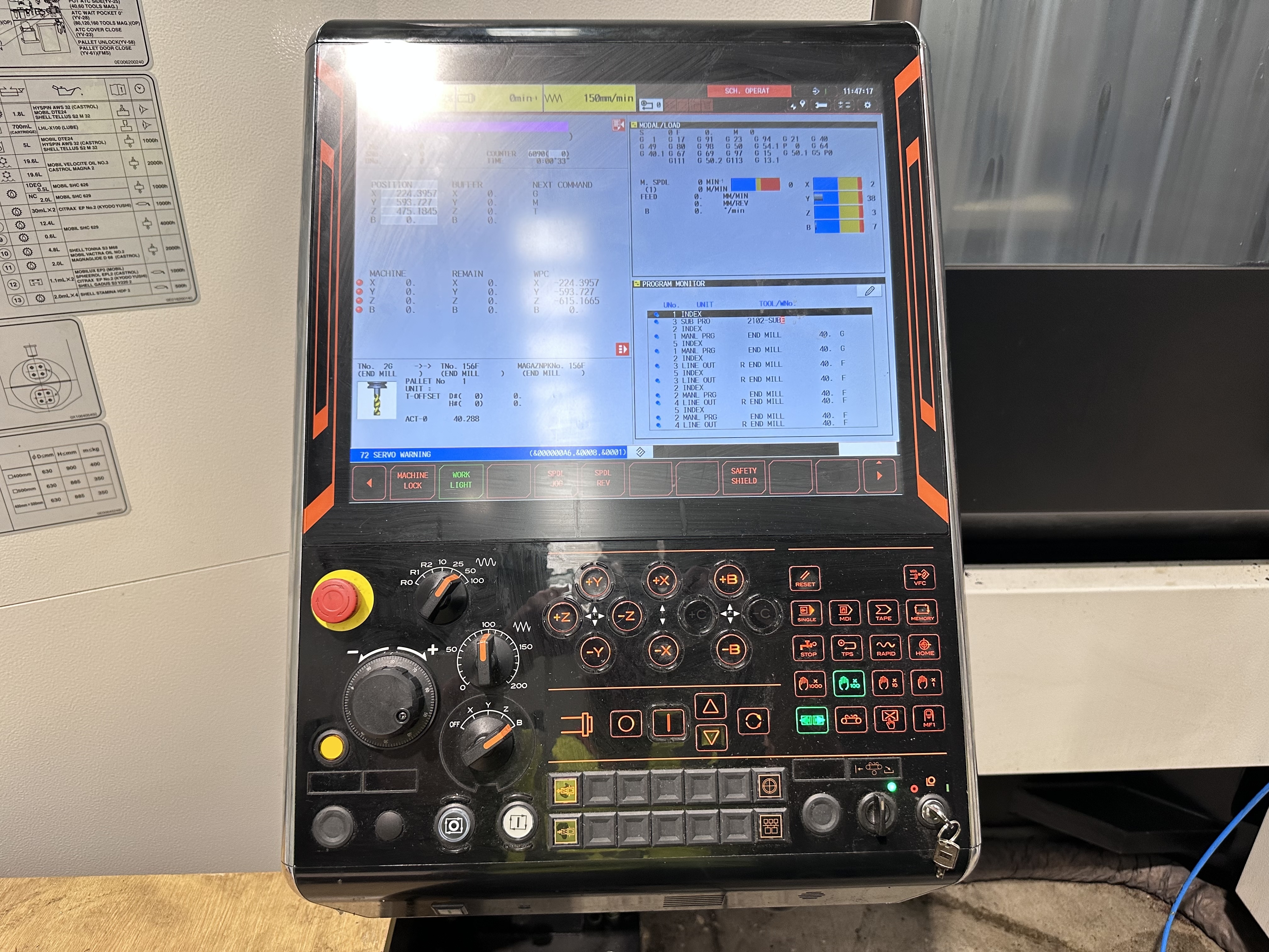 Mazak HCN - 4000 Machining Centre with Mazatrol Smooth G Control (09/2017)