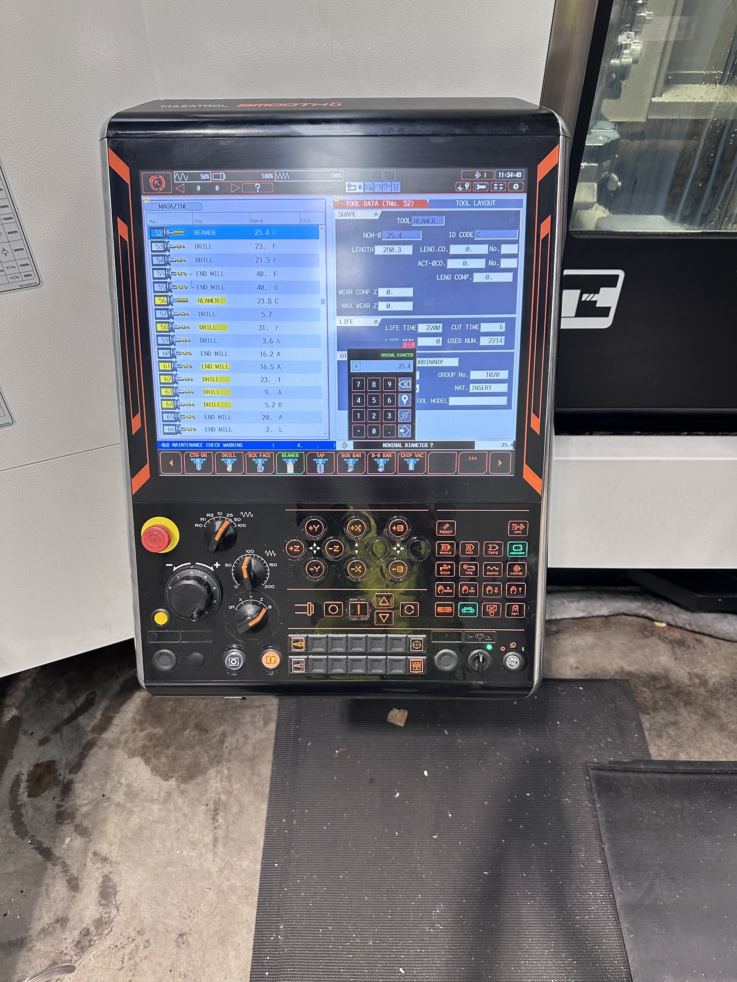 Mazak HCN - 4000 Machining Centre with Mazatrol Smooth G Control (11/2017)