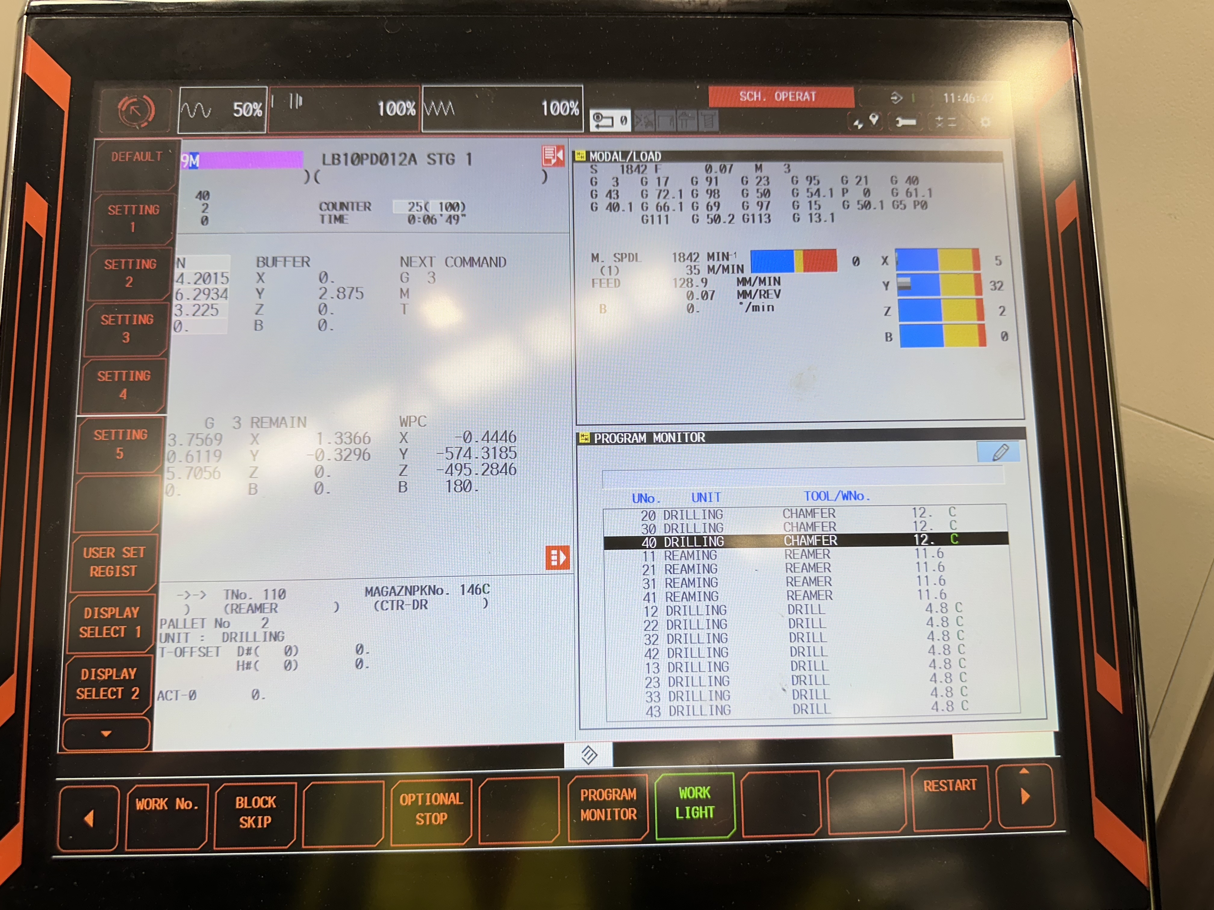 Mazak HCN - 4000 Machining Centre with Mazatrol Smooth G Control (11/2017)