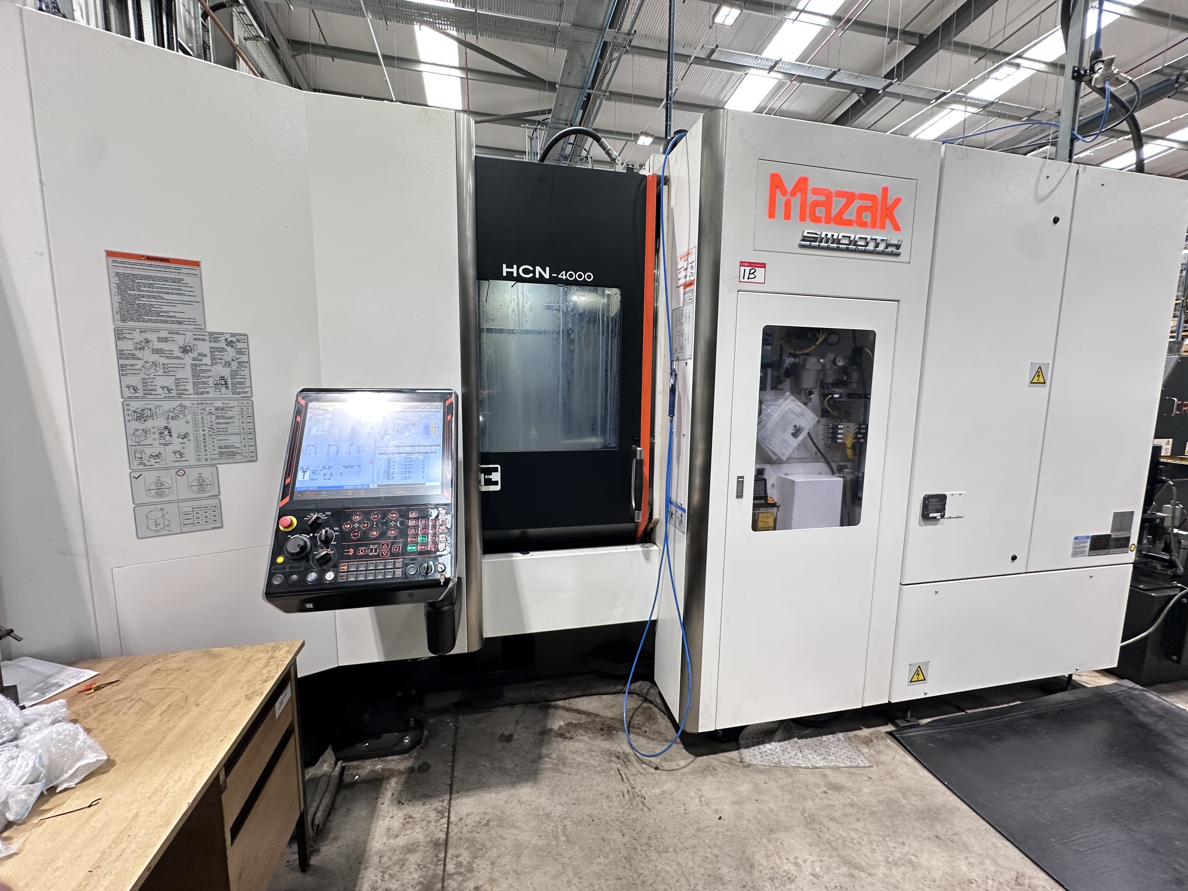 Mazak HCN - 4000 Machining Centre with Mazatrol Smooth G Control (09/2017)