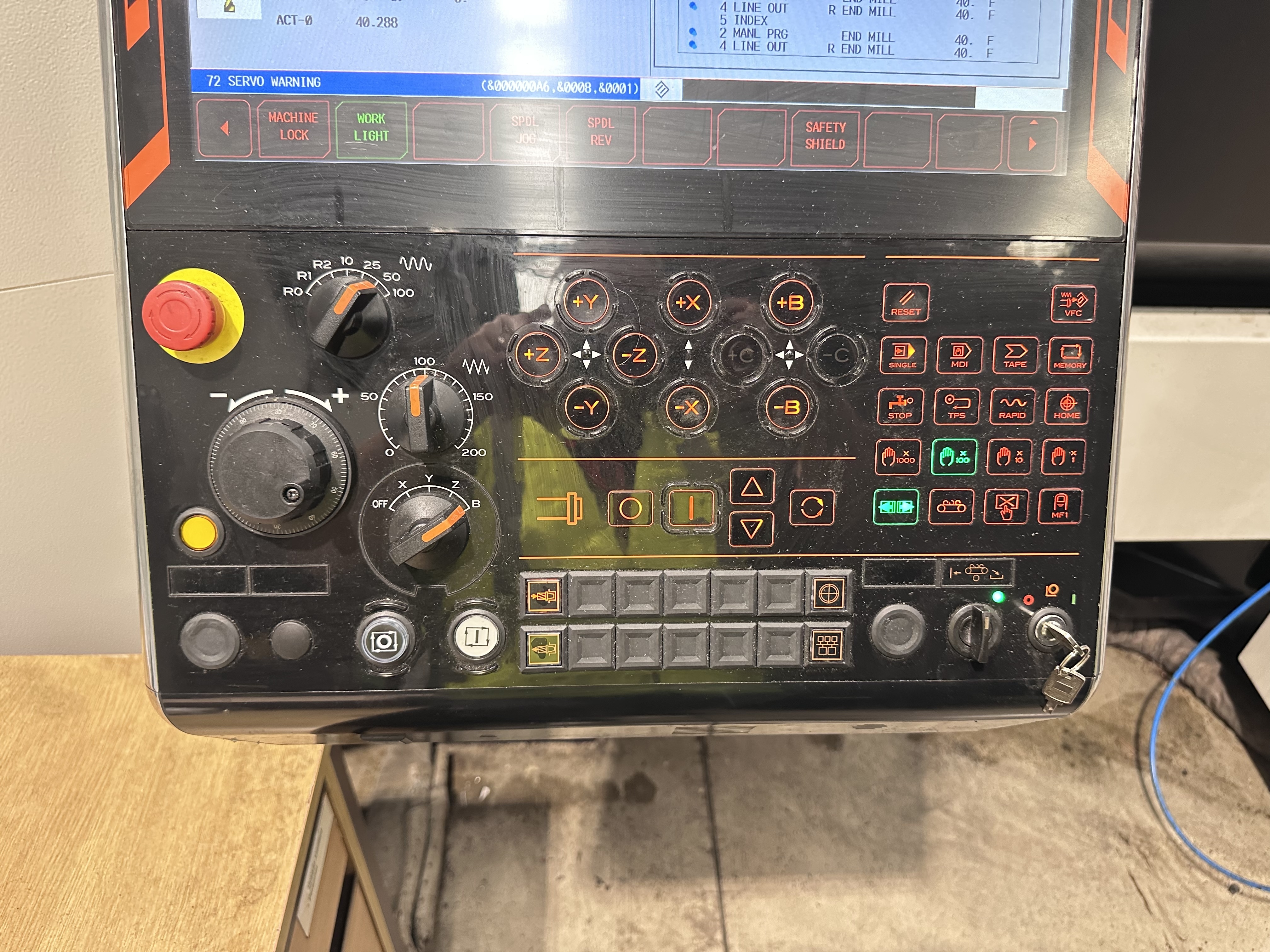 Mazak HCN - 4000 Machining Centre with Mazatrol Smooth G Control (09/2017)