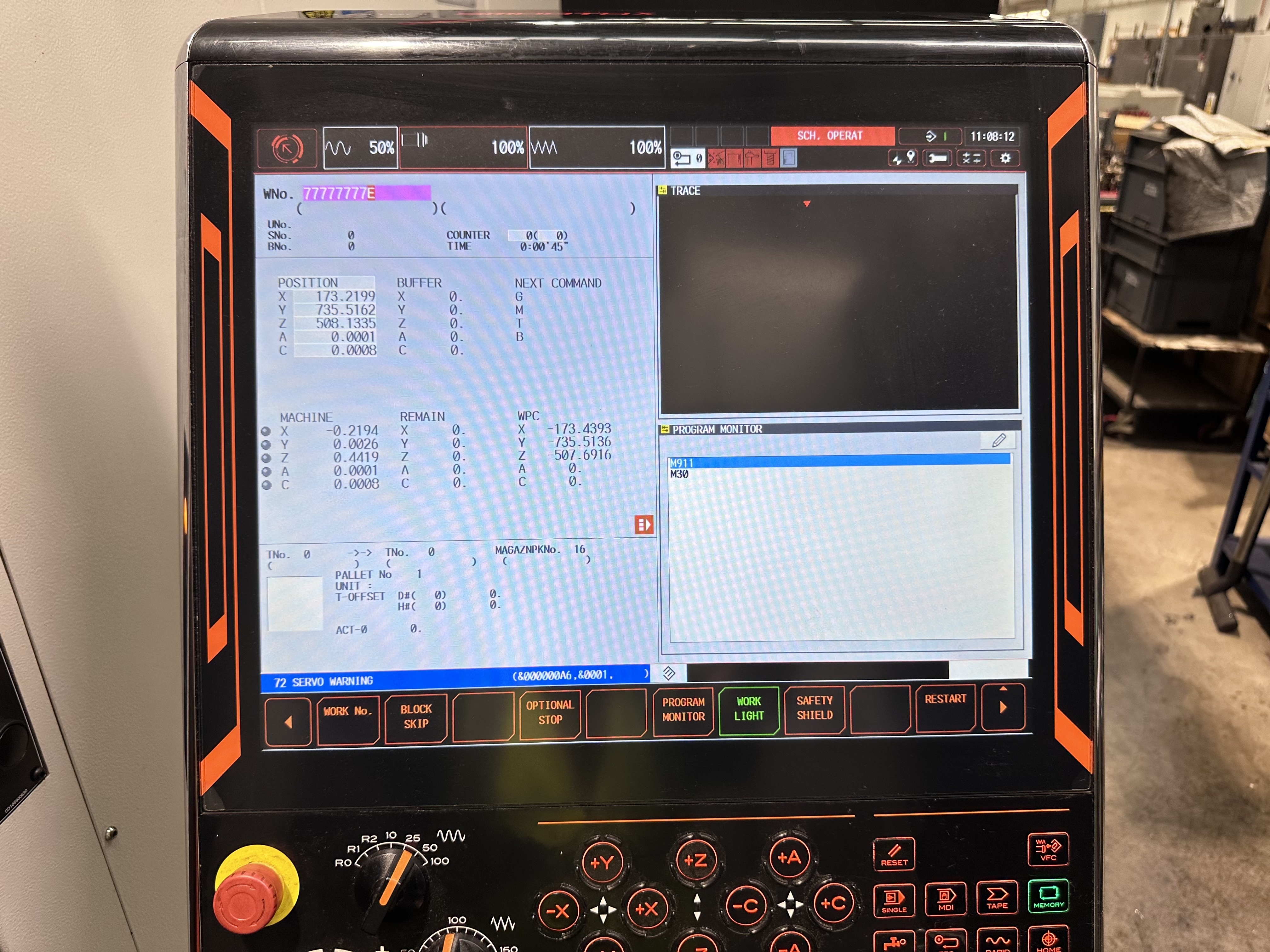 Mazak Variaxis I 600 Machining Centre with Mazatrol Smooth X Control (09/2017)