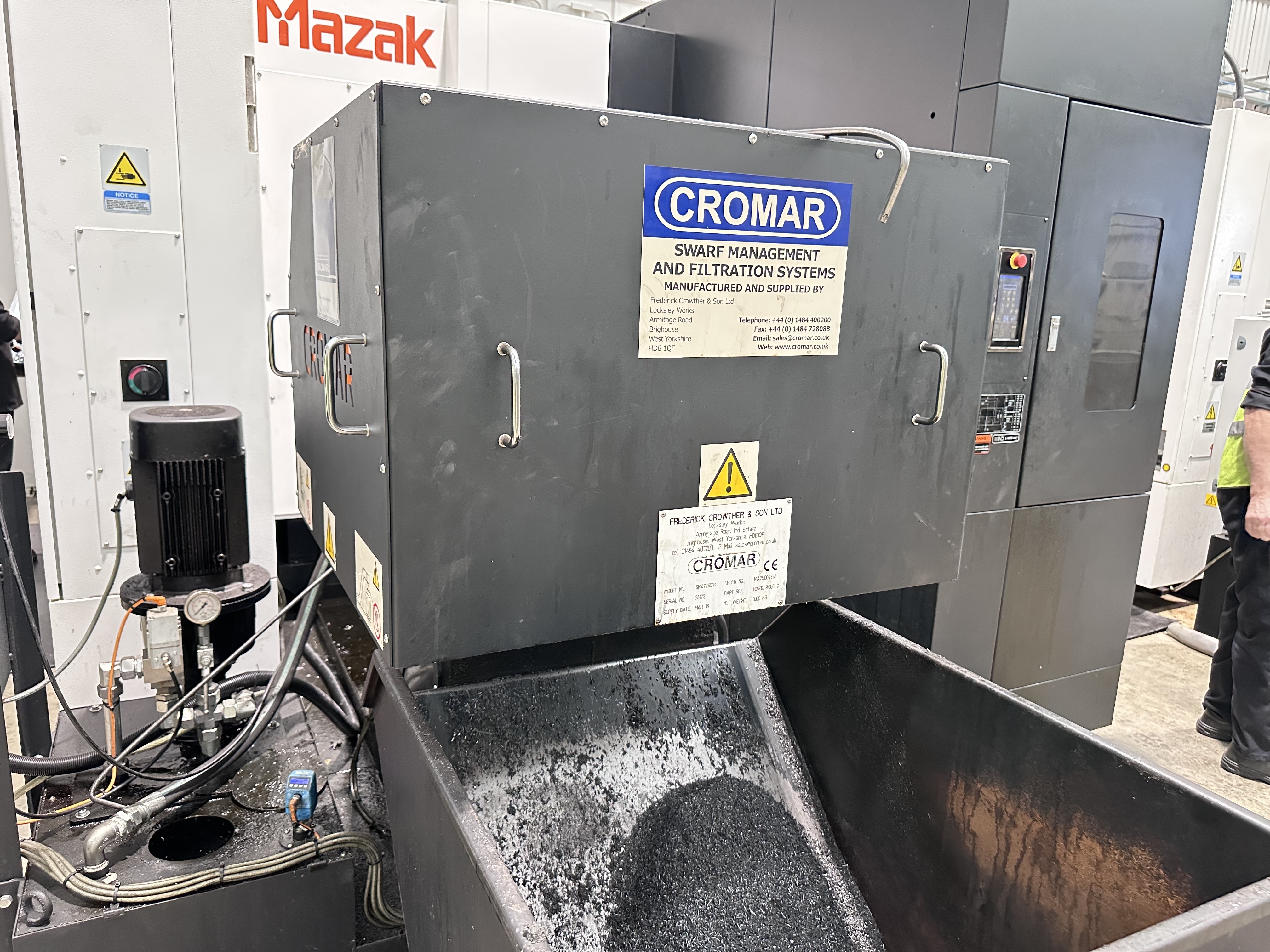 Mazak HCN - 4000 Machining Centre with Mazatrol Smooth G Control (11/2017)