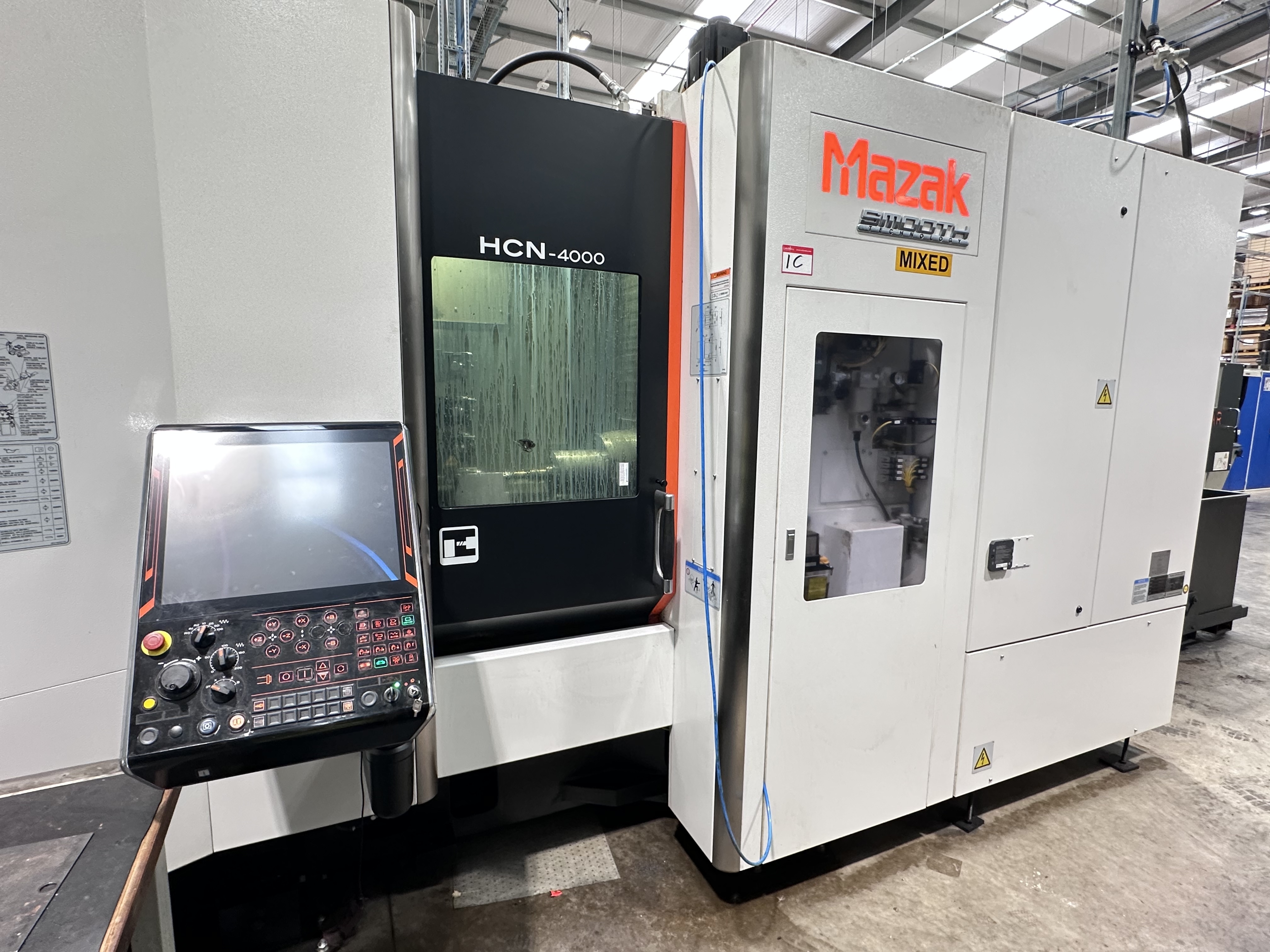 Mazak HCN - 4000 Machining Centre with Mazatrol Smooth G Control (04/2017)