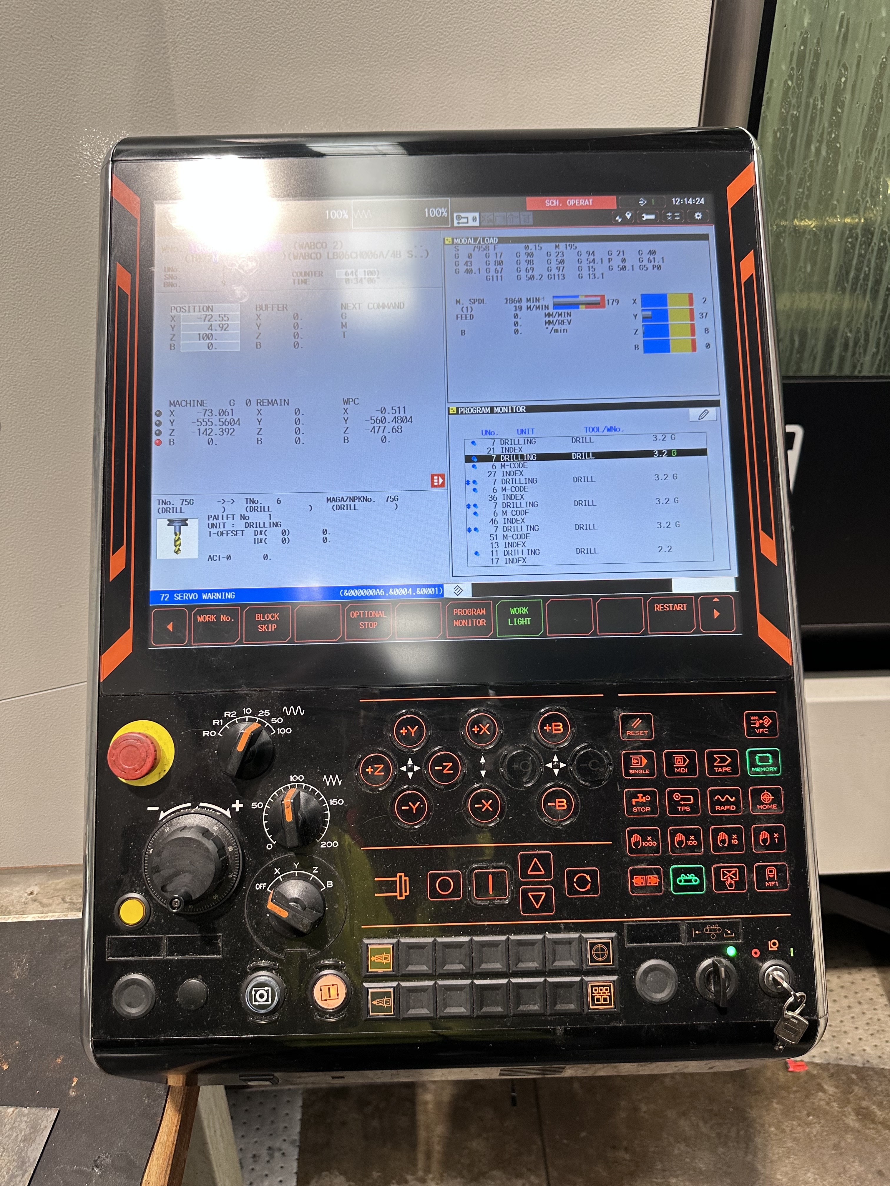 Mazak HCN - 4000 Machining Centre with Mazatrol Smooth G Control (04/2017)
