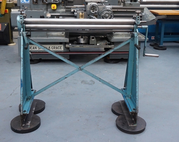 Kingsland Initial Pinch Manual Sheet Metal Bending Rolls