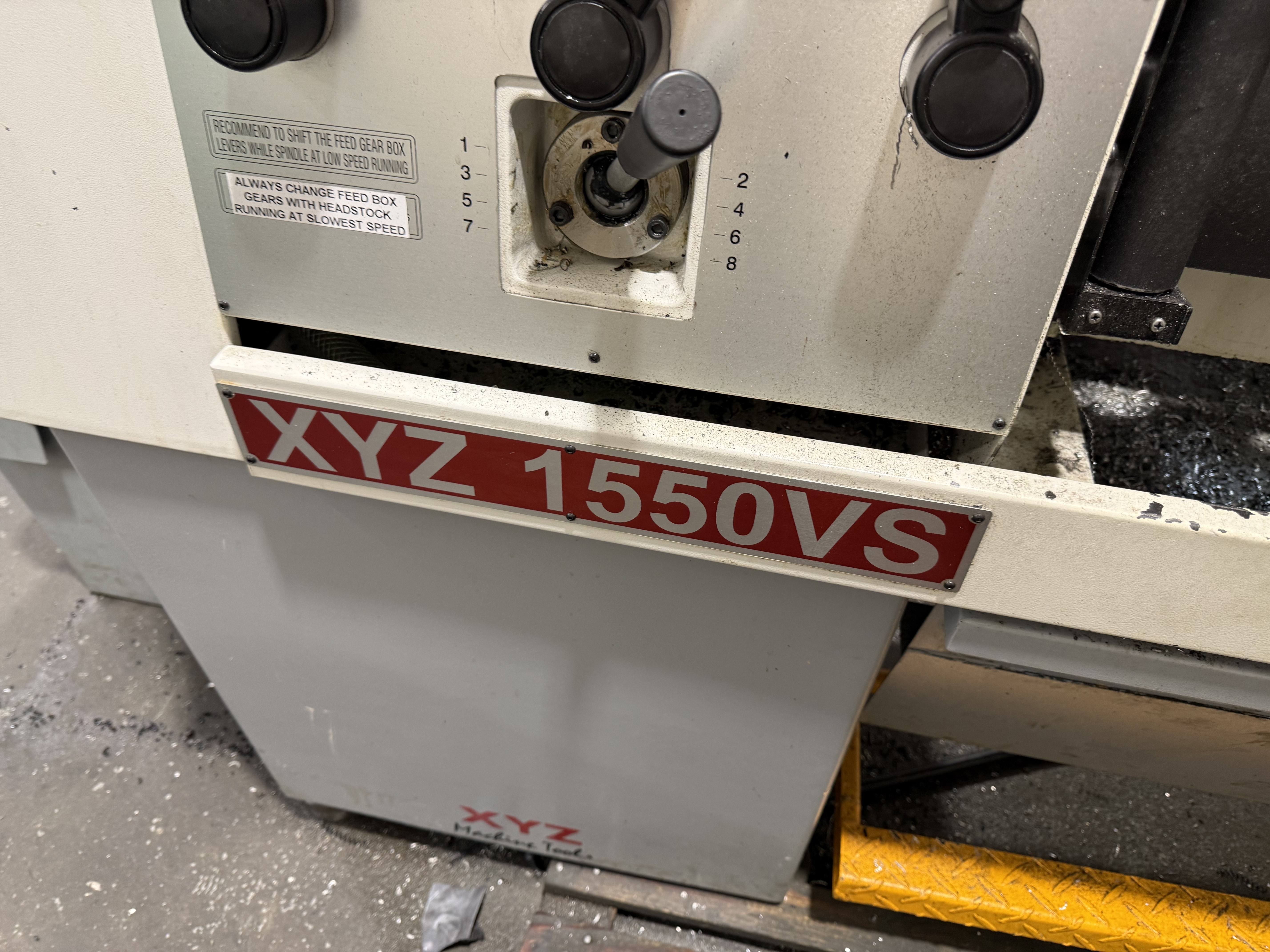 XYZ 1550VS  x 1230mm Gap Bed Manual Lathe (2024)