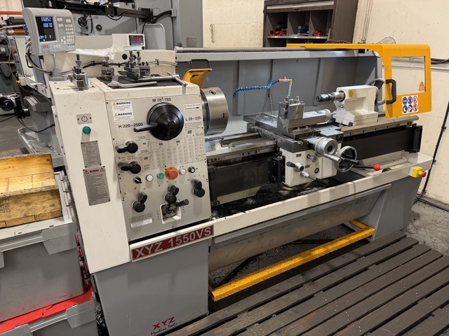 XYZ 1550VS  x 1230mm Gap Bed Manual Lathe (2024)