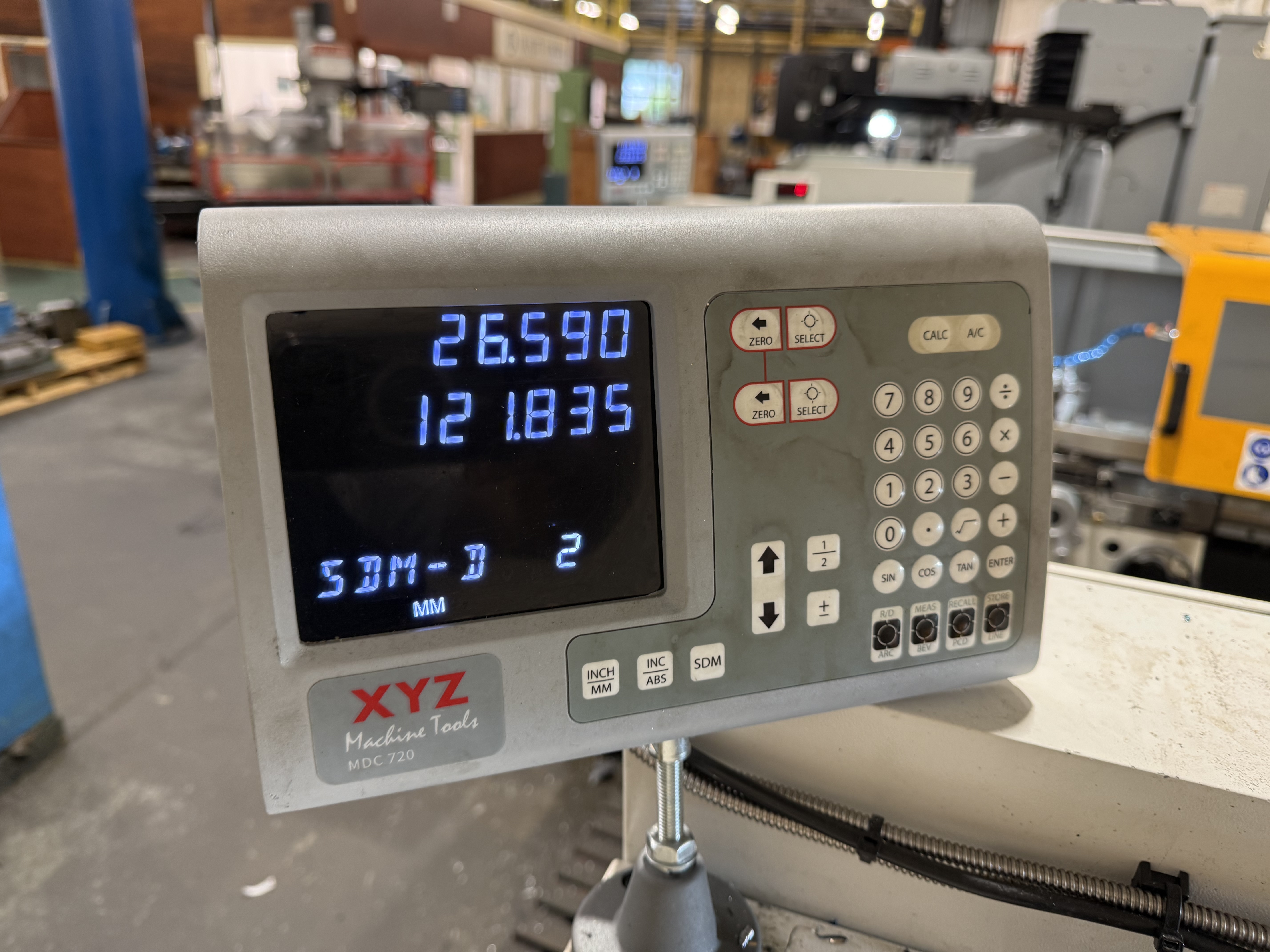 XYZ 1530VS  x 730mm Gap Bed Manual Lathe (2024)