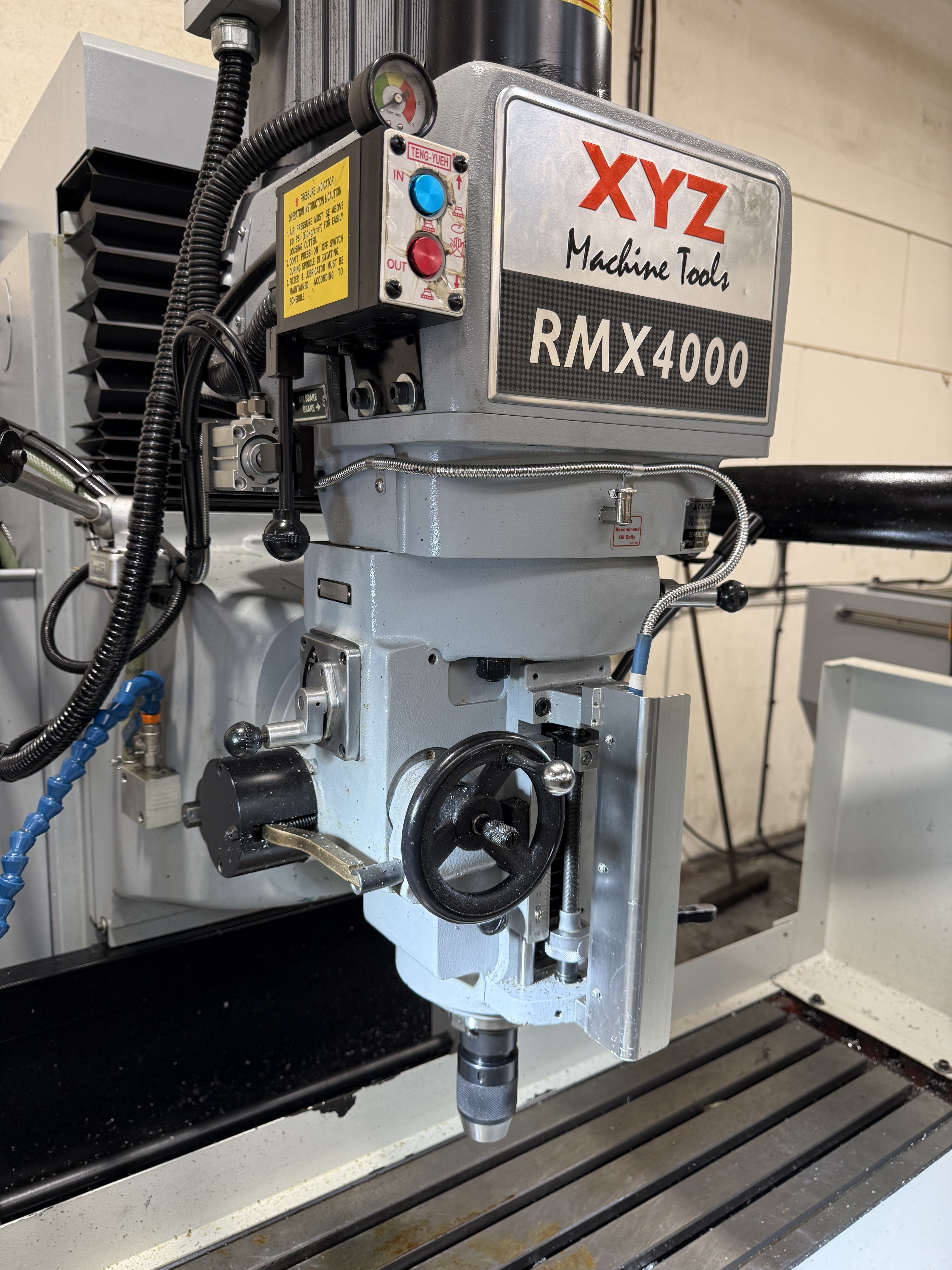 XYZ RMX4000 Bed Mill with Prototrak RMX Control (2024)