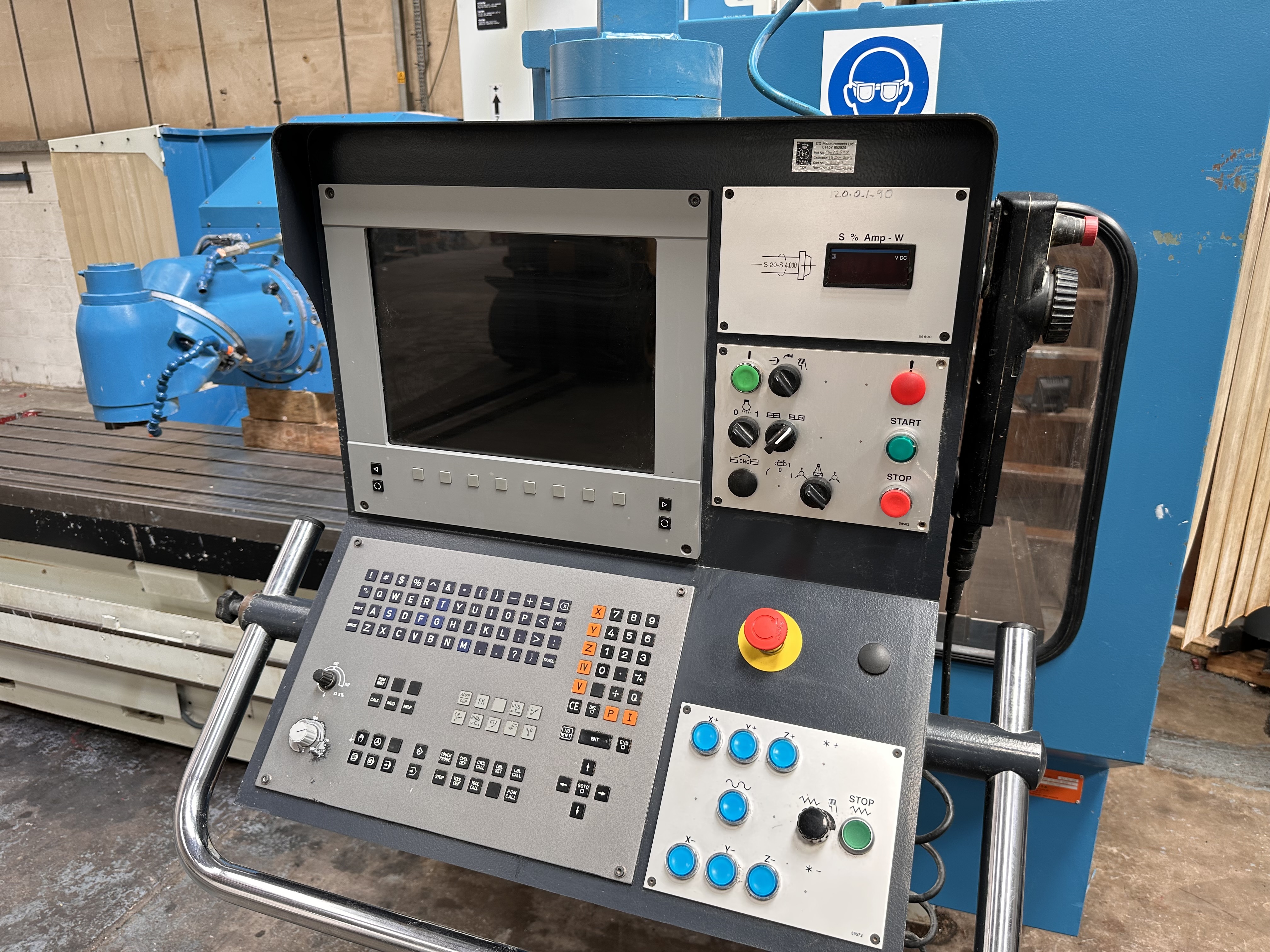 Correa CF22/25 Plus CNC Bed Milling Machine. (1999)