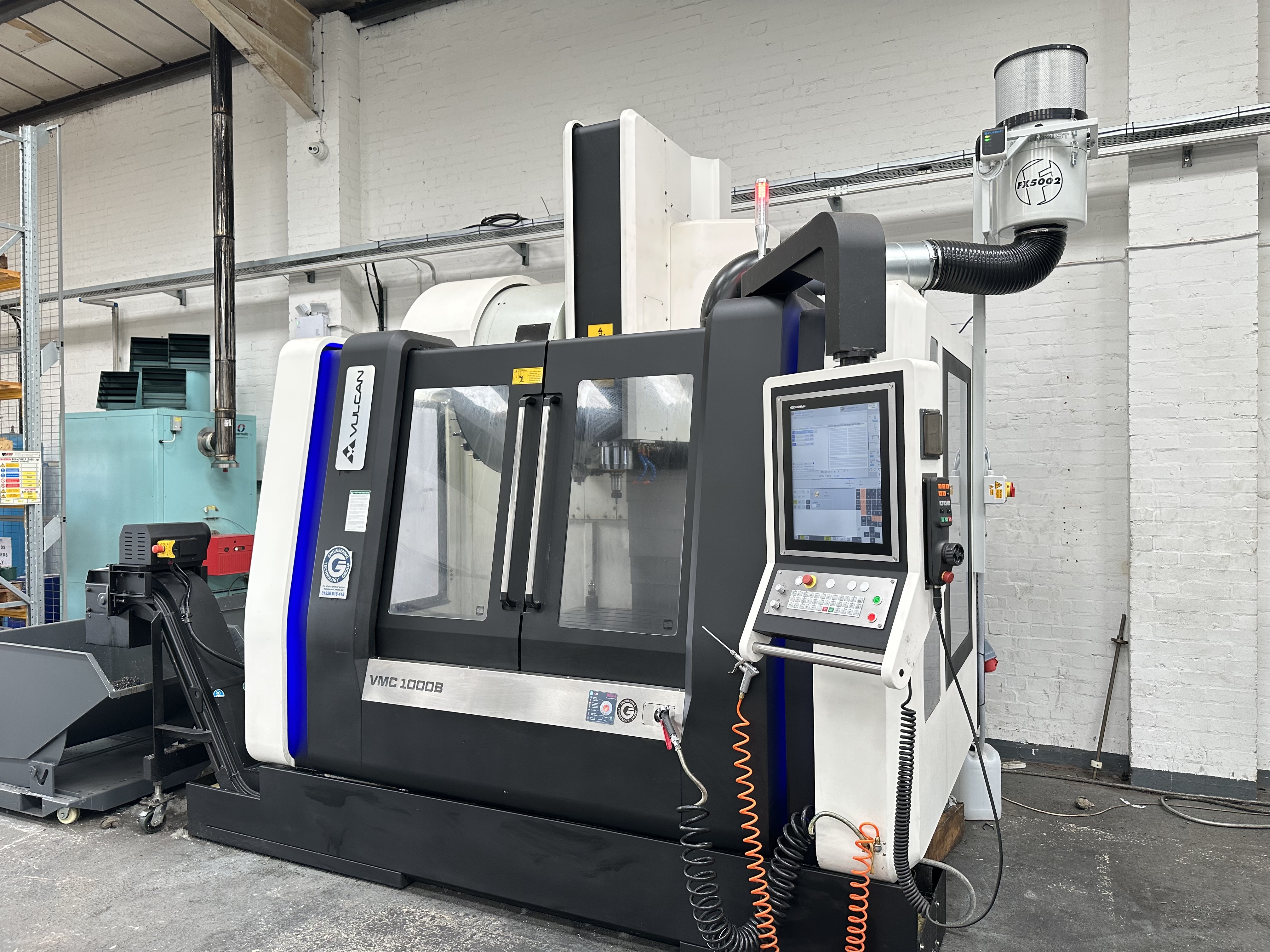 Vulcan VMC1000B CNC Vertical Machining Centre. (2021)