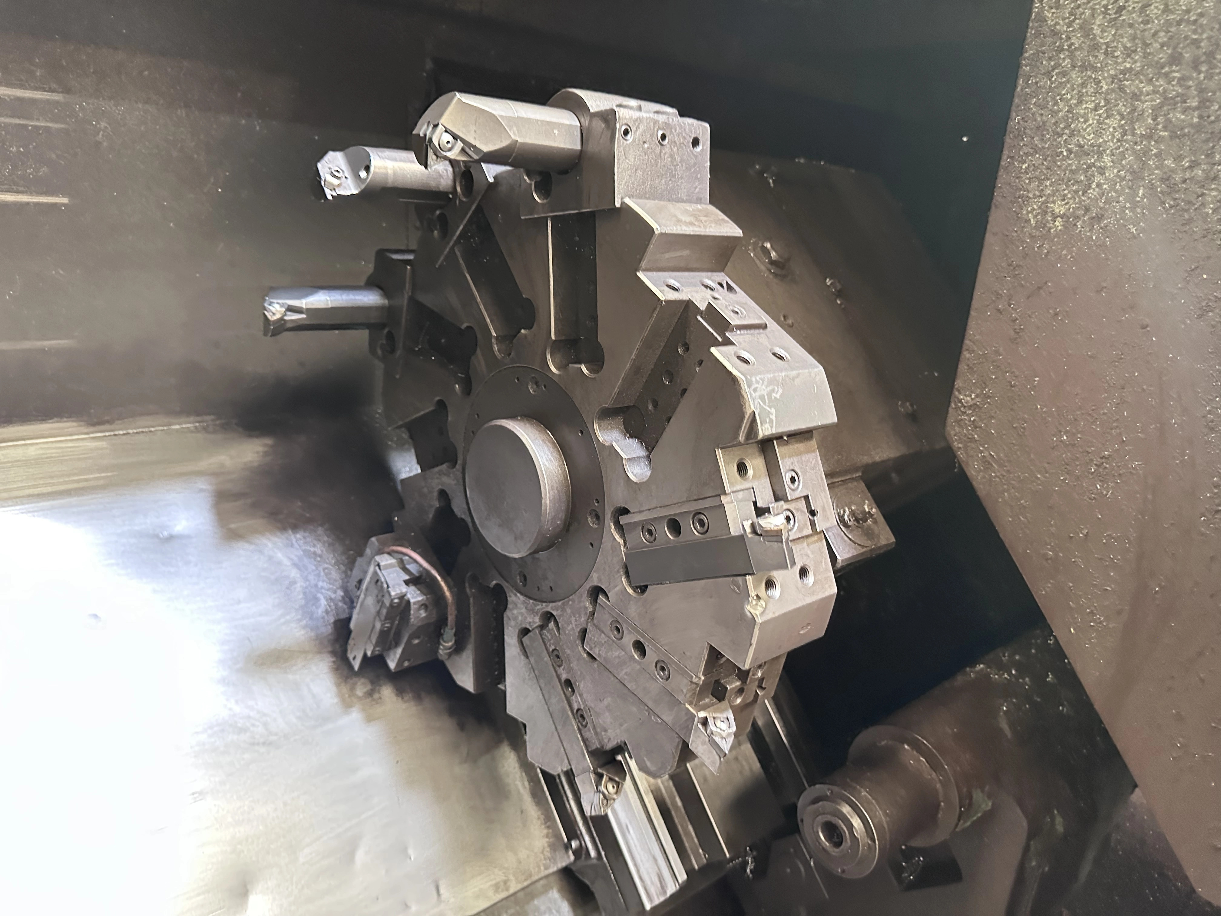 Mori Seiki SL-25 B5 Turning Centre with Fanuc Series 15-T CNC Control