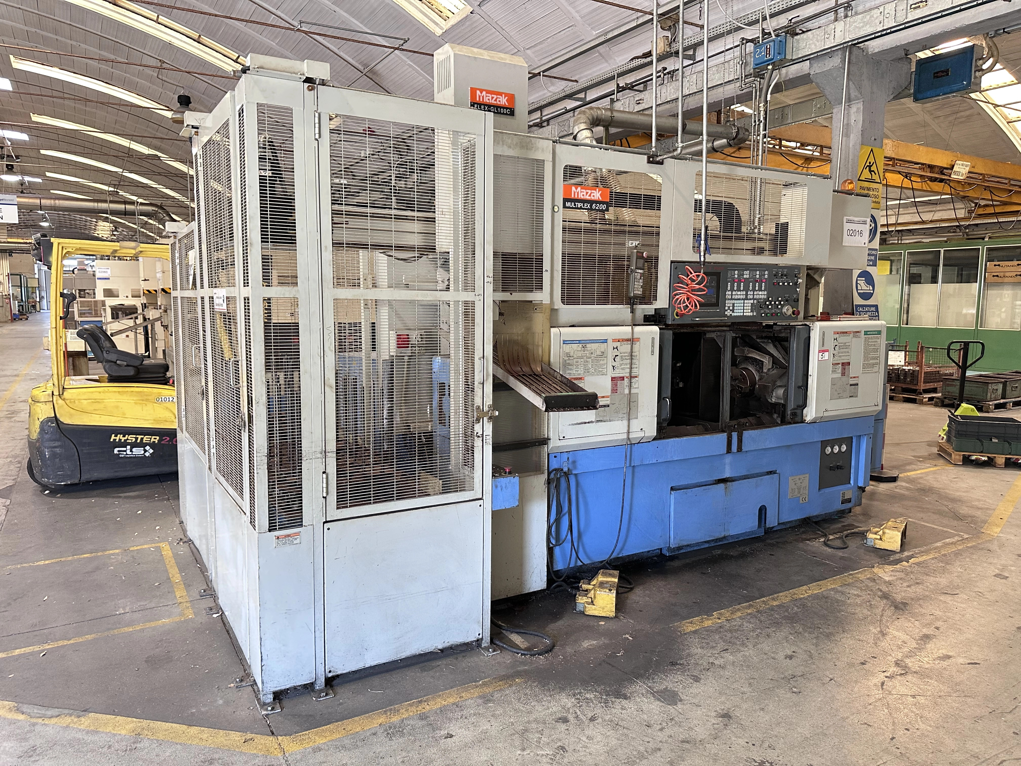 Mazak Multiplex 6200 Twin Spindle Twin Turret Turning Centre with Mazatrol TPlus CNC Control (1998)