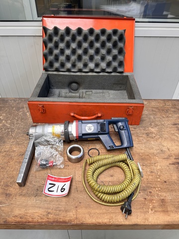 Plarad DE03AS Mechanical Screw Driver, Max Cap 300 N-m 1.4kw - 1/2 Drive, High & Low Speed (2005)