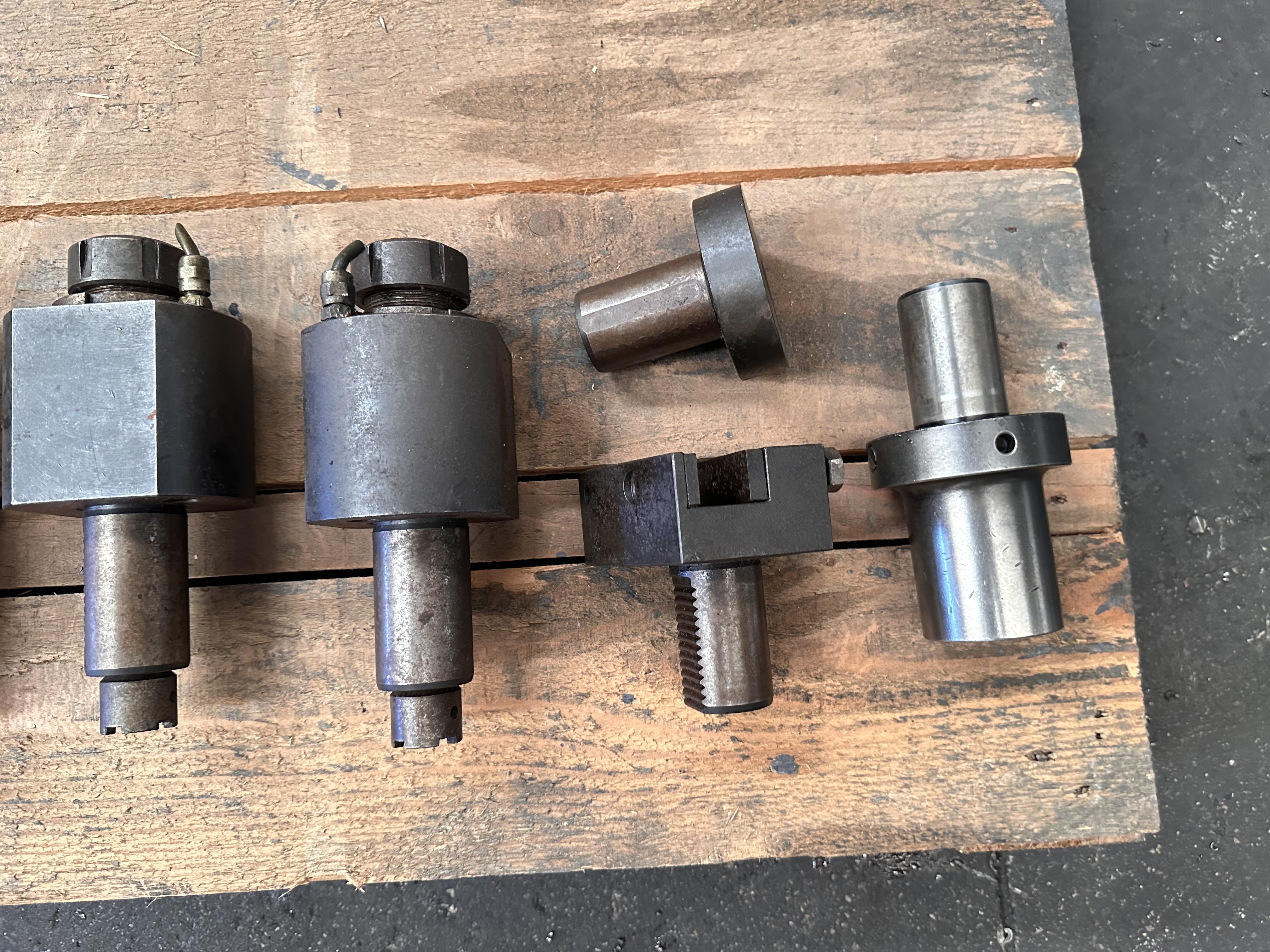 Various Driven & Fixed Tool Holders for Okuma LB15M Lathe