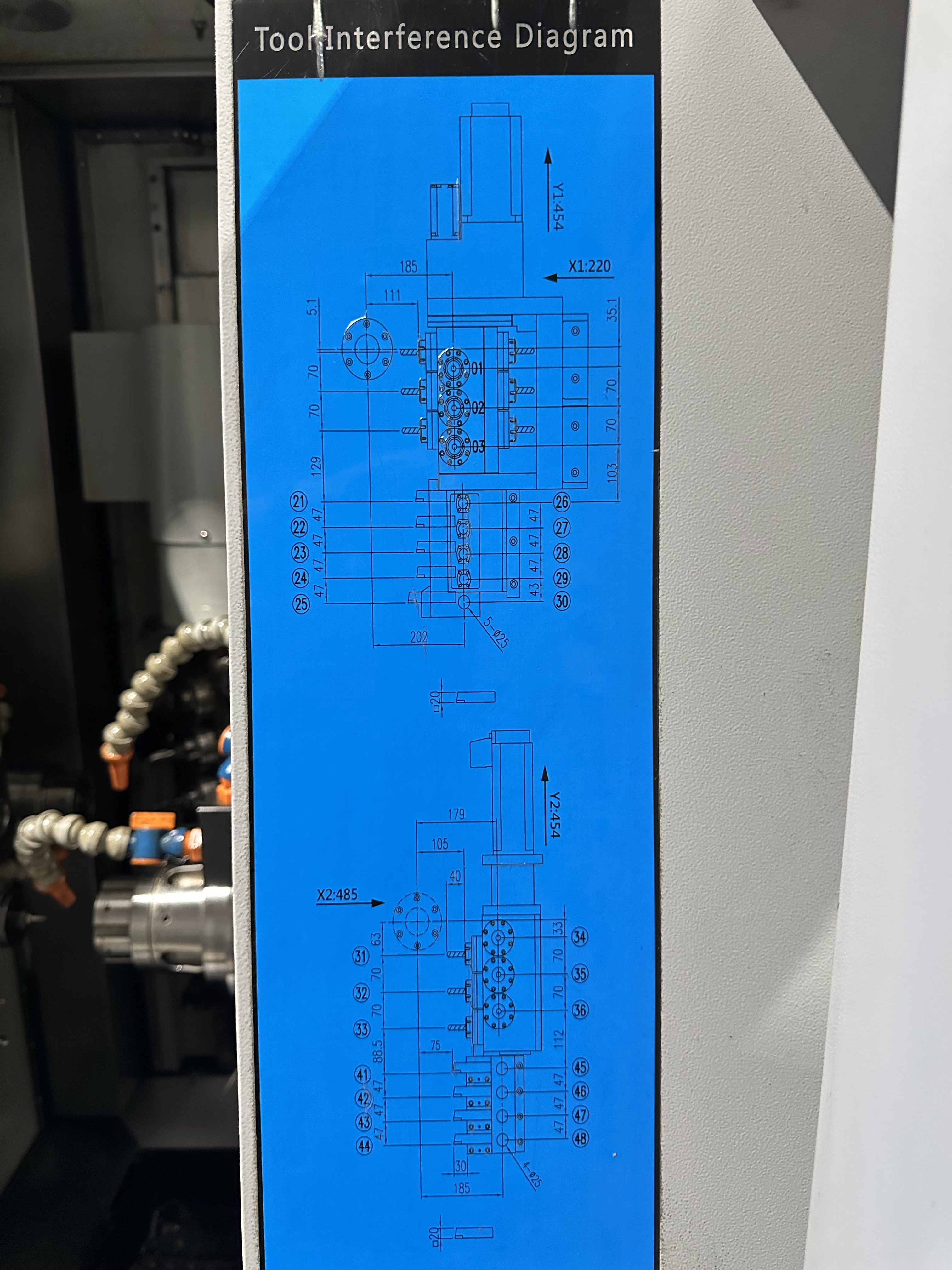 Dugard CY2 – 52MB Twin Spindle Double Y Axis CNC Lathe. (2015) 