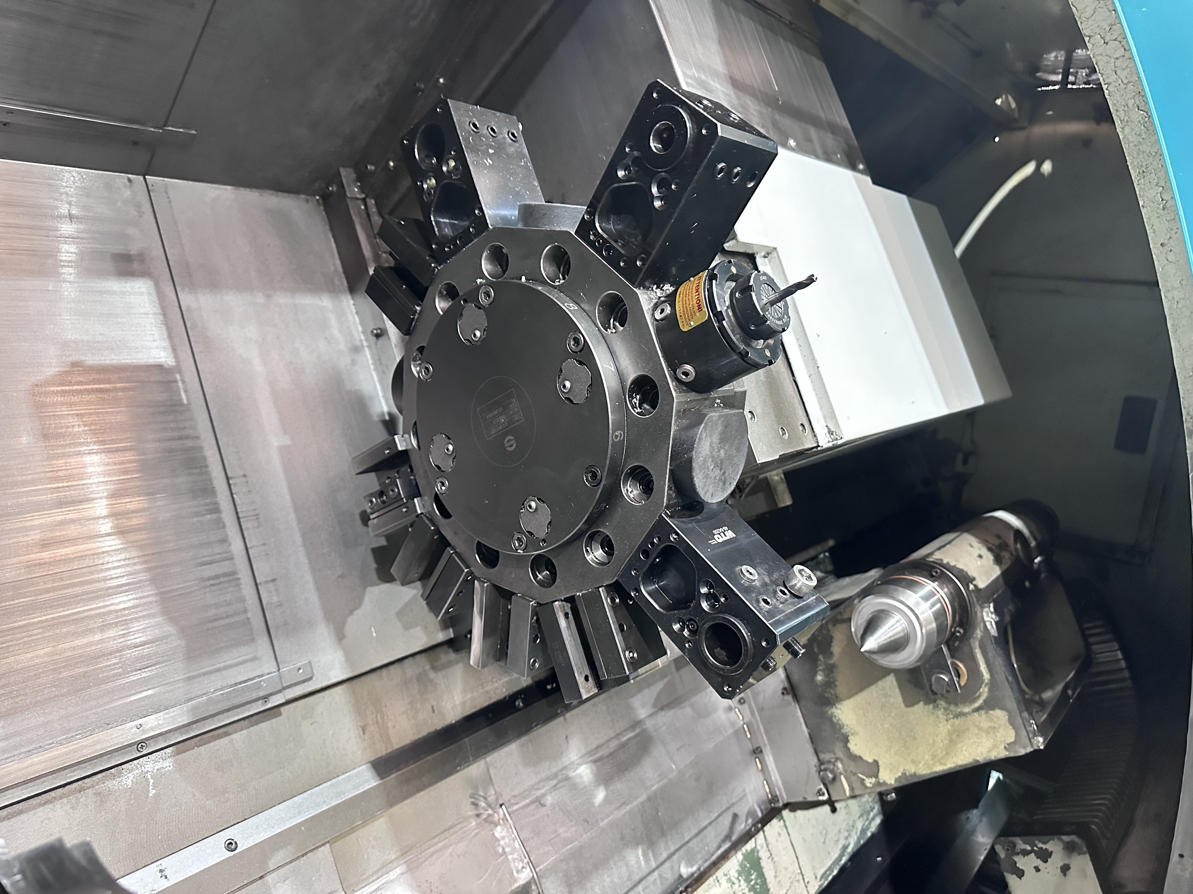 Doosan Mecatec S550LM Slant Bed CNC Lathe (2004)