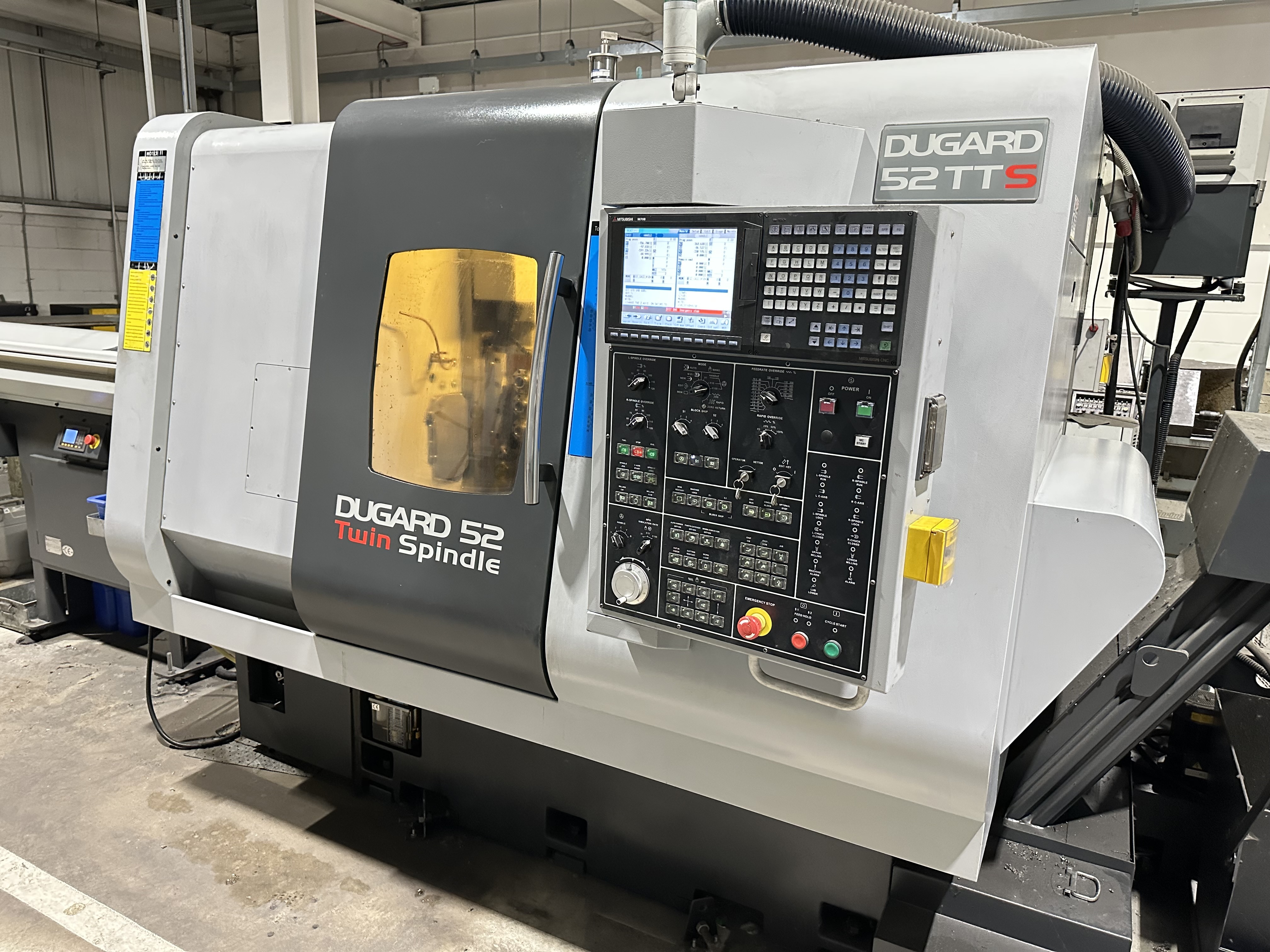 Dugard CY2 – 52MB Twin Spindle Double Y Axis CNC Lathe. (2015) 