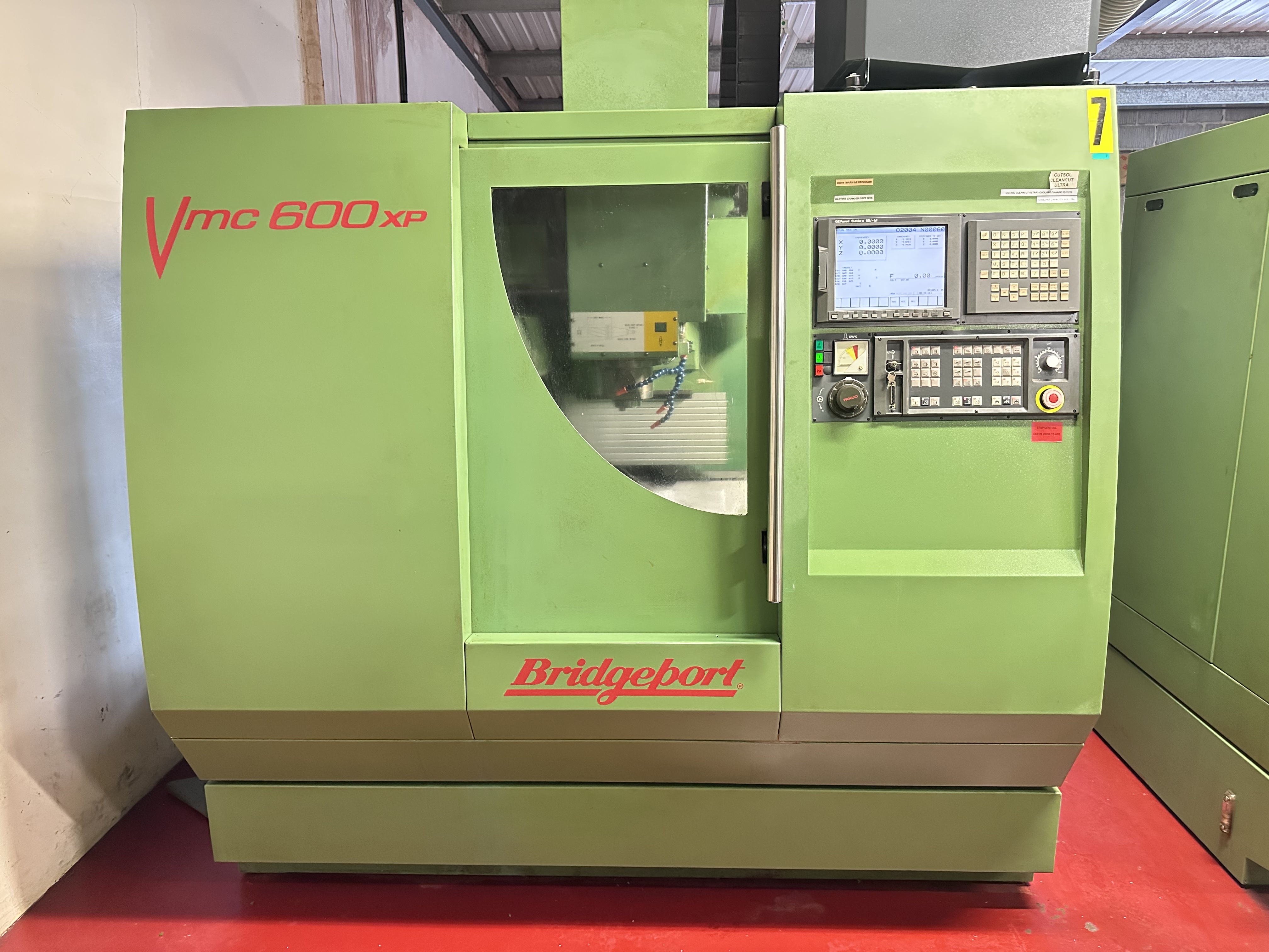 Bridgeport VMC 600 XP Vertical Machining Centre (2002)