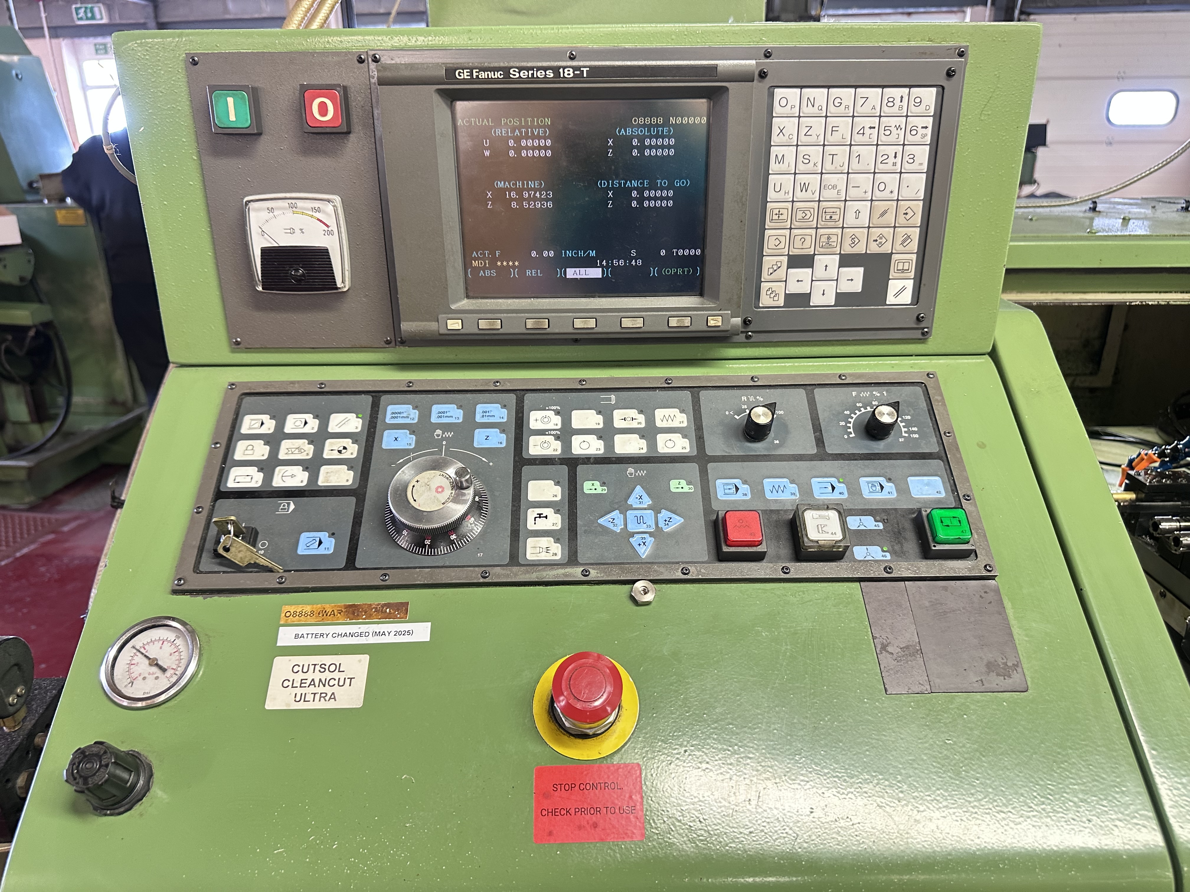 Hardinge Conquest GT Super Precision CNC Platten Lathe