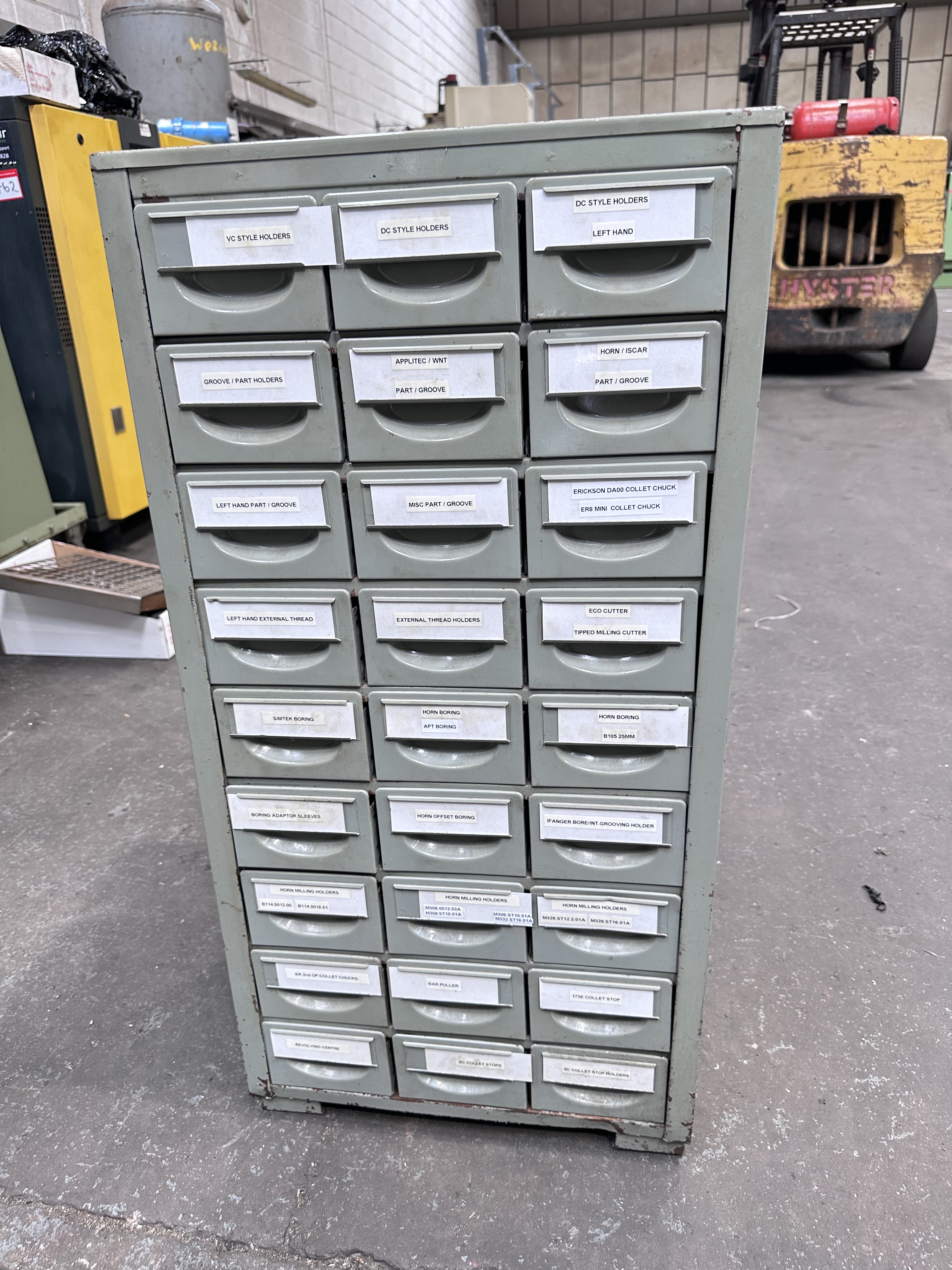 Steel 27 Drawer Cabinet