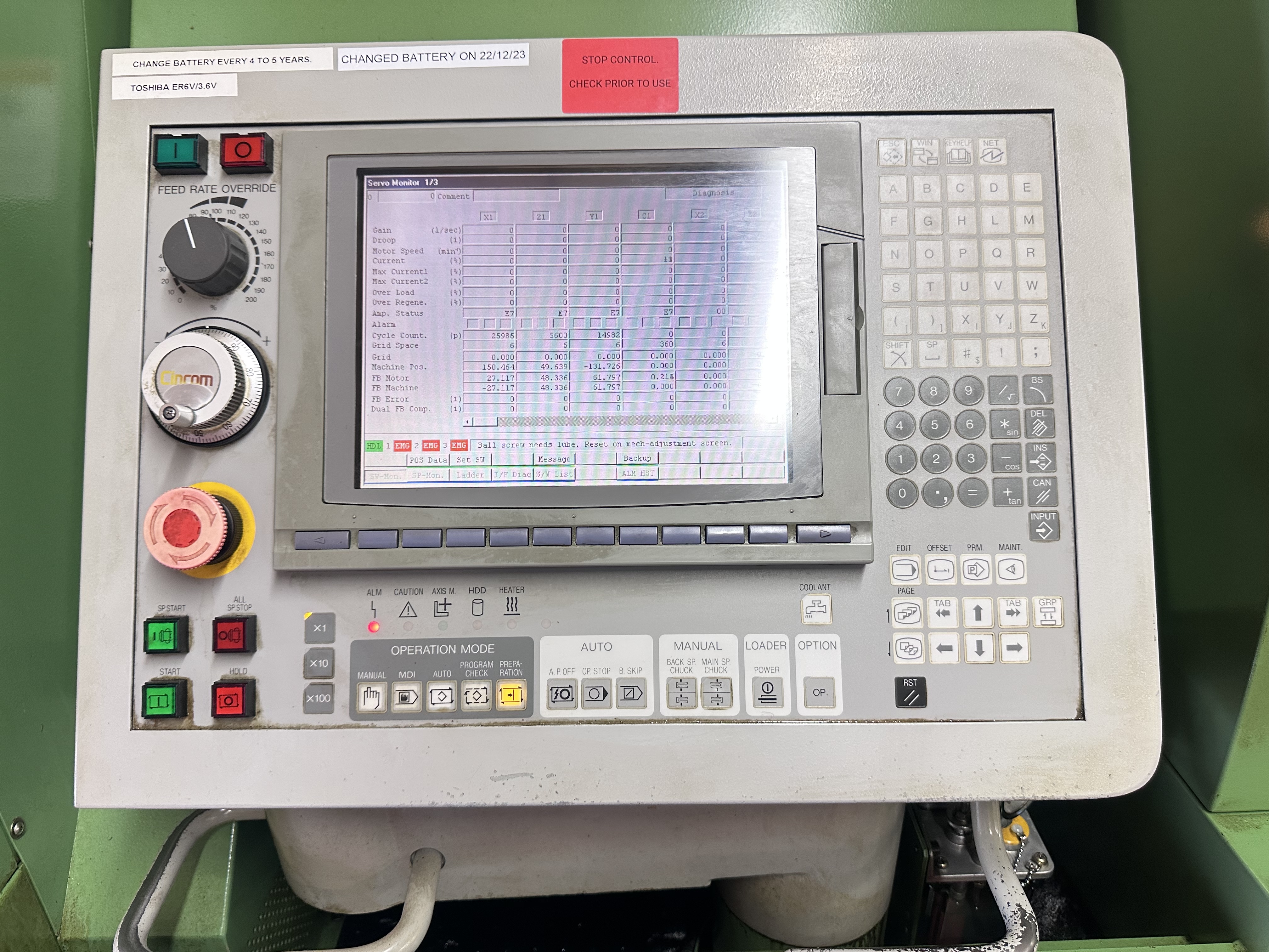Citizen Cincom C16 VT Sliding Head CNC Lathe (2004)