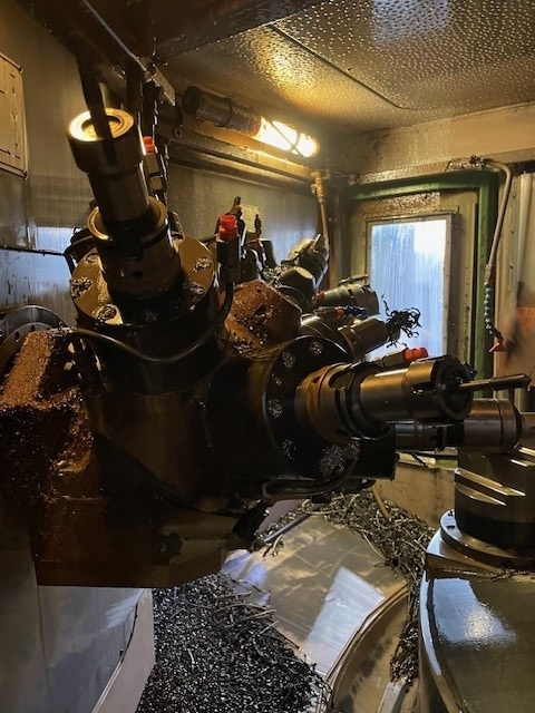 Riello Model VFX300–6/4–0/1-V Vertiflex Transfer Machine (2002)