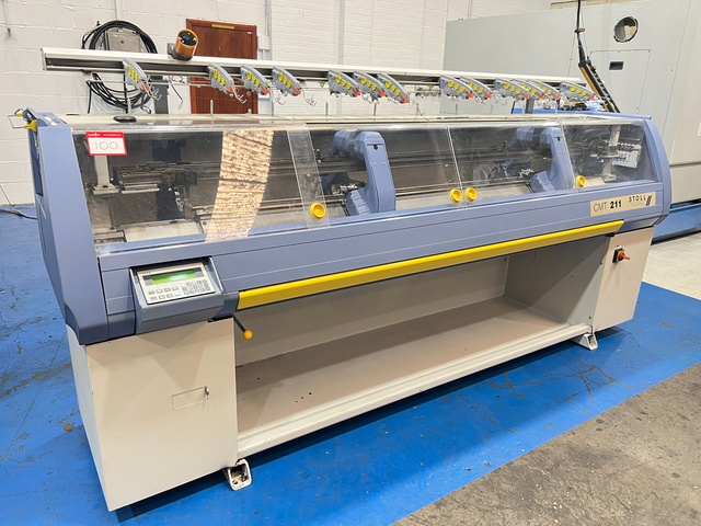 Stoll CMT 211 Flat Bed Knitting Machine