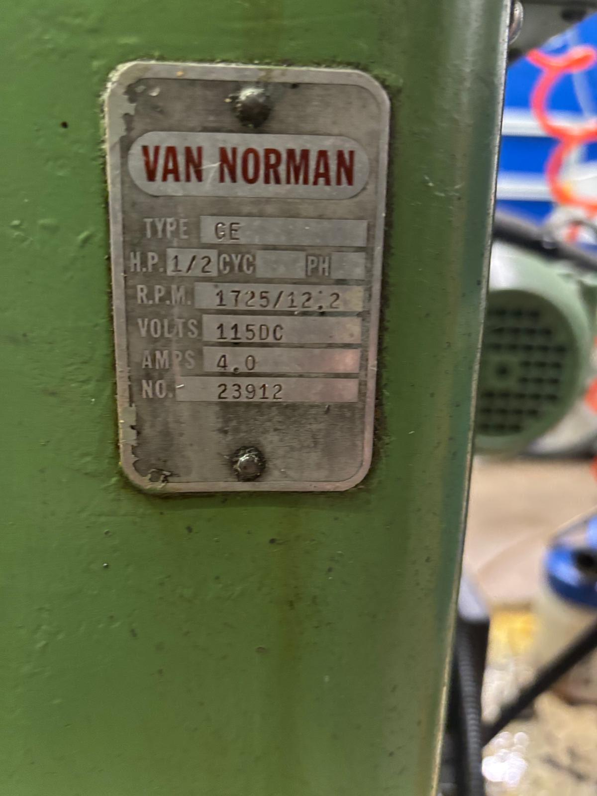 Van Norman No. 45M Precision Bearing Grinder