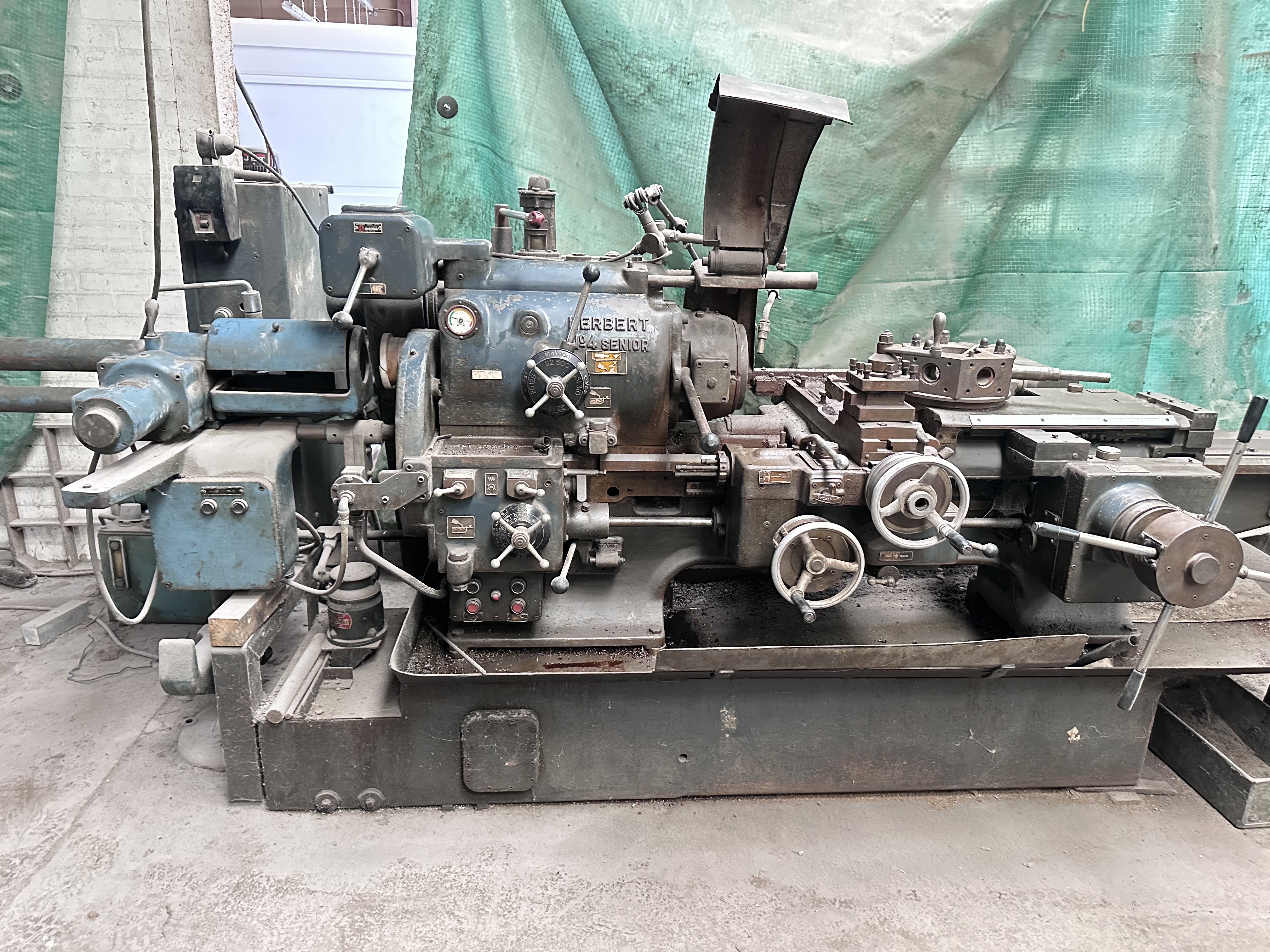 Herbert No. 4 Senior Capstan Lathe with Barfeed