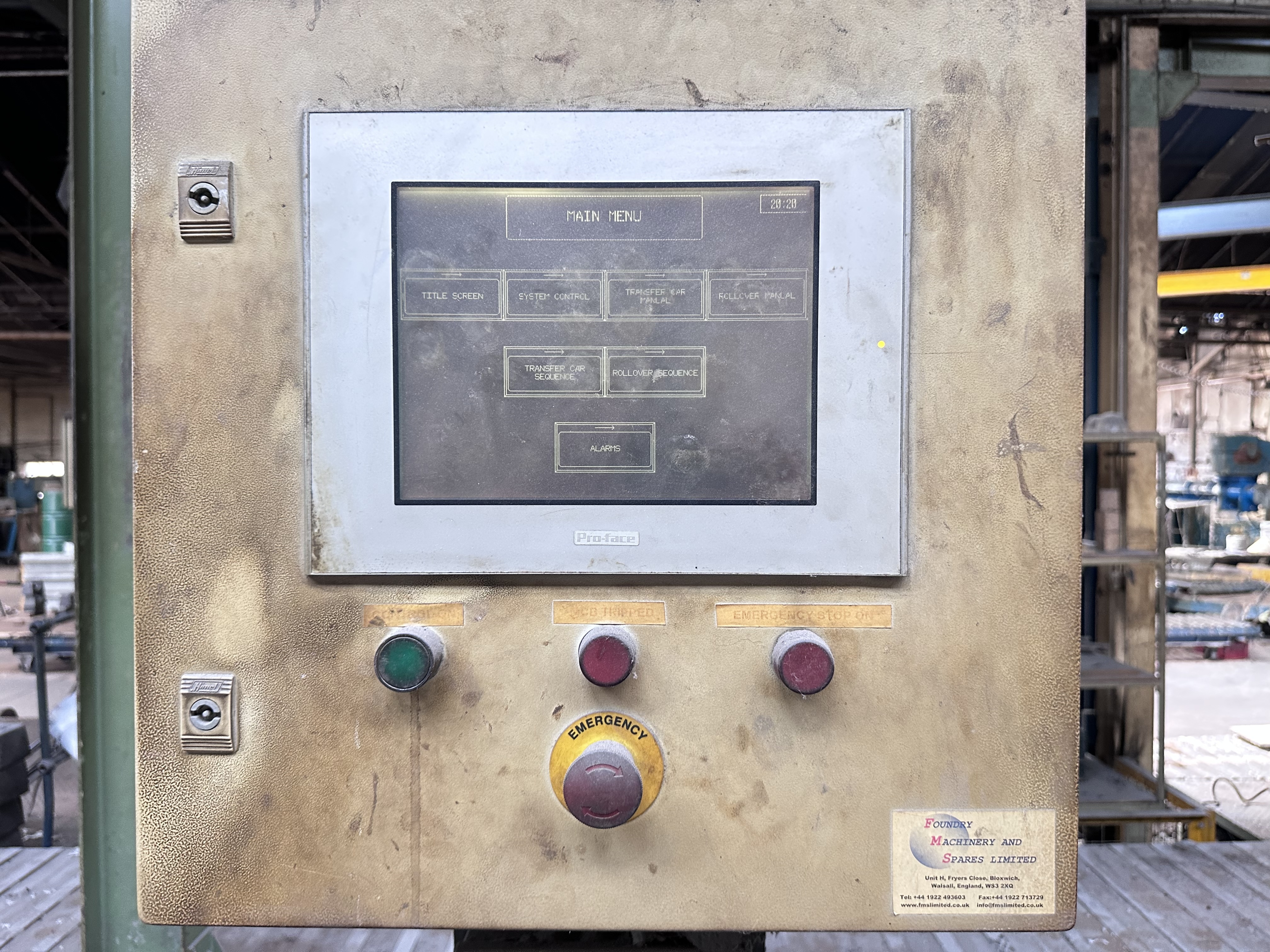 Combination of Lots 1 to 1I - Foundry Technical Liason Ltd Mould / Casting Line