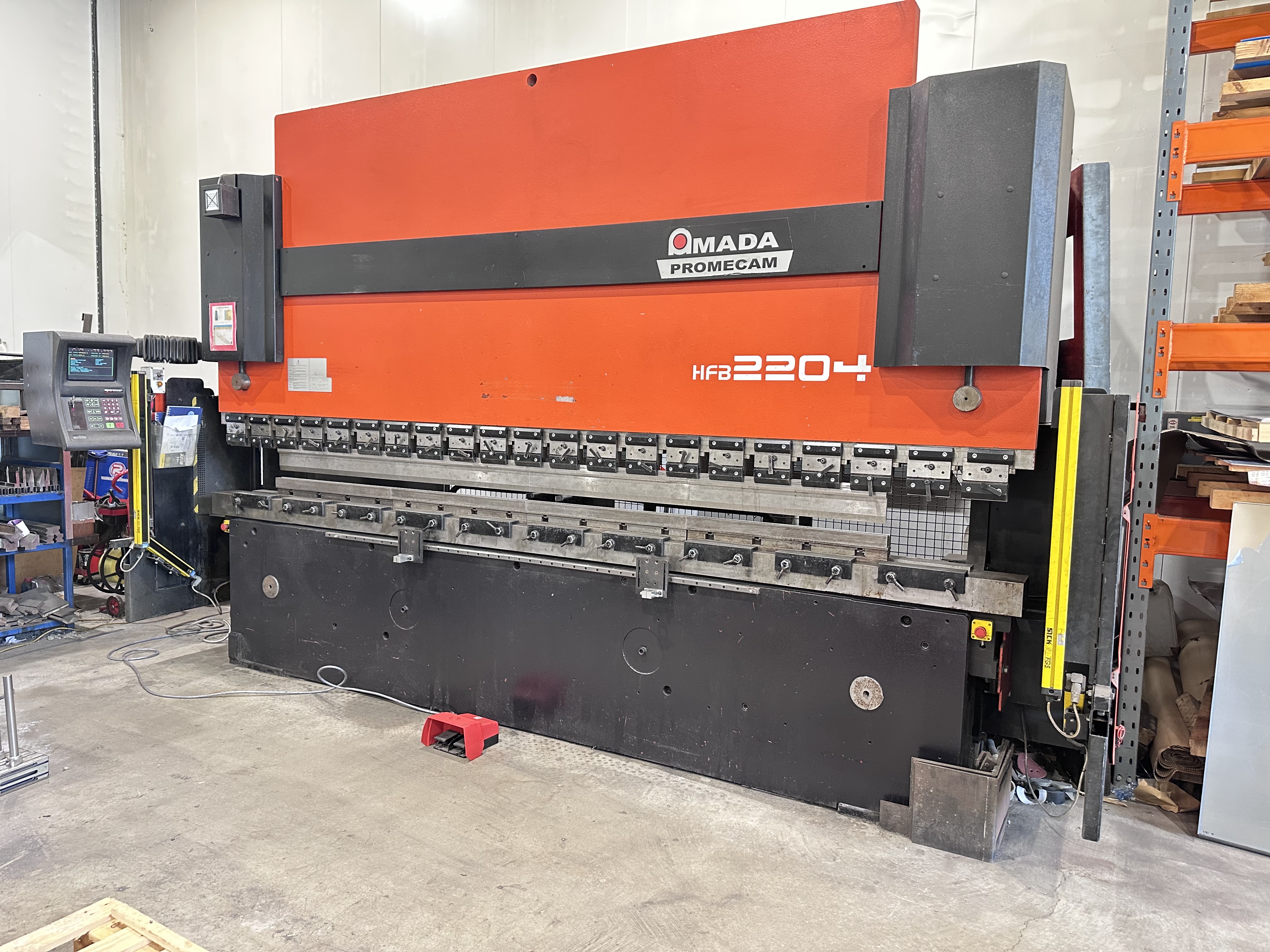 3497 - Amada Press Brake, Durma Guillotine, Swift Plasma Cutter, Sheet Metal & Fabrication Machinery, Compressor and Fork Lift Truck surplus to the requirements of Core Engineering Ltd