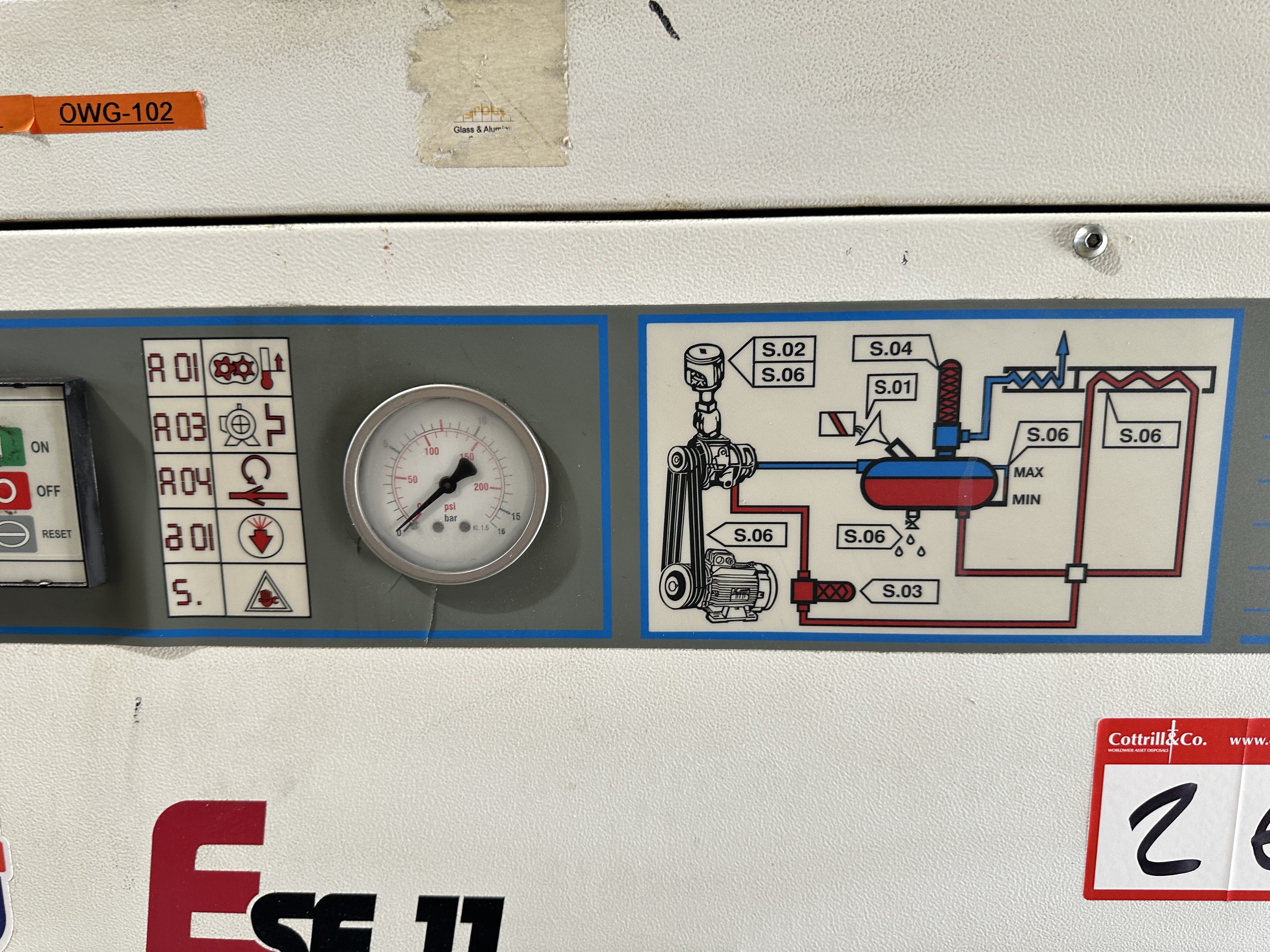 Gardner Denver ESE11 Rotary Screw Air Compressor (2007)