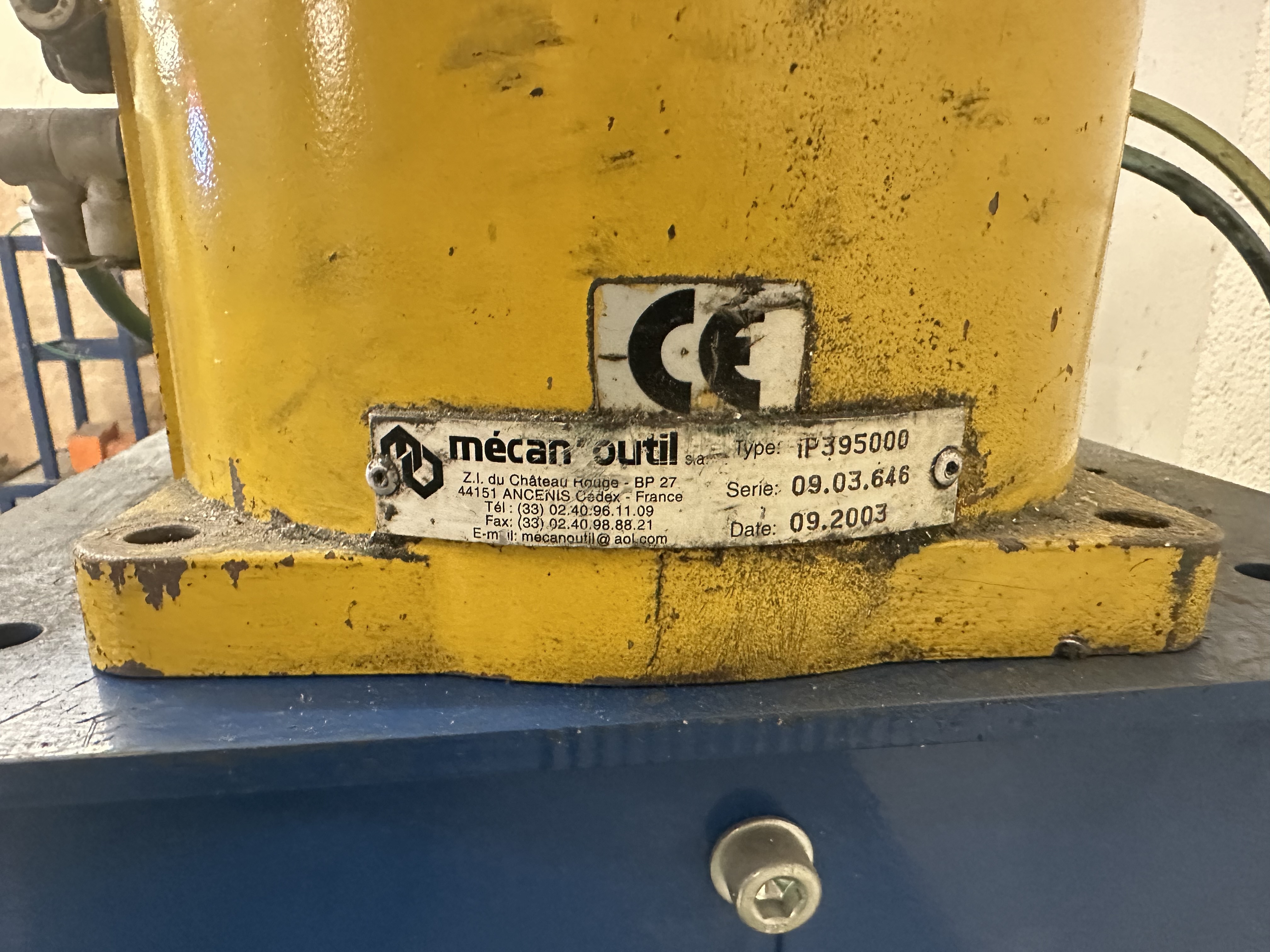 Schuco Pneumatic Press (Spares & Repairs only) (2003)
