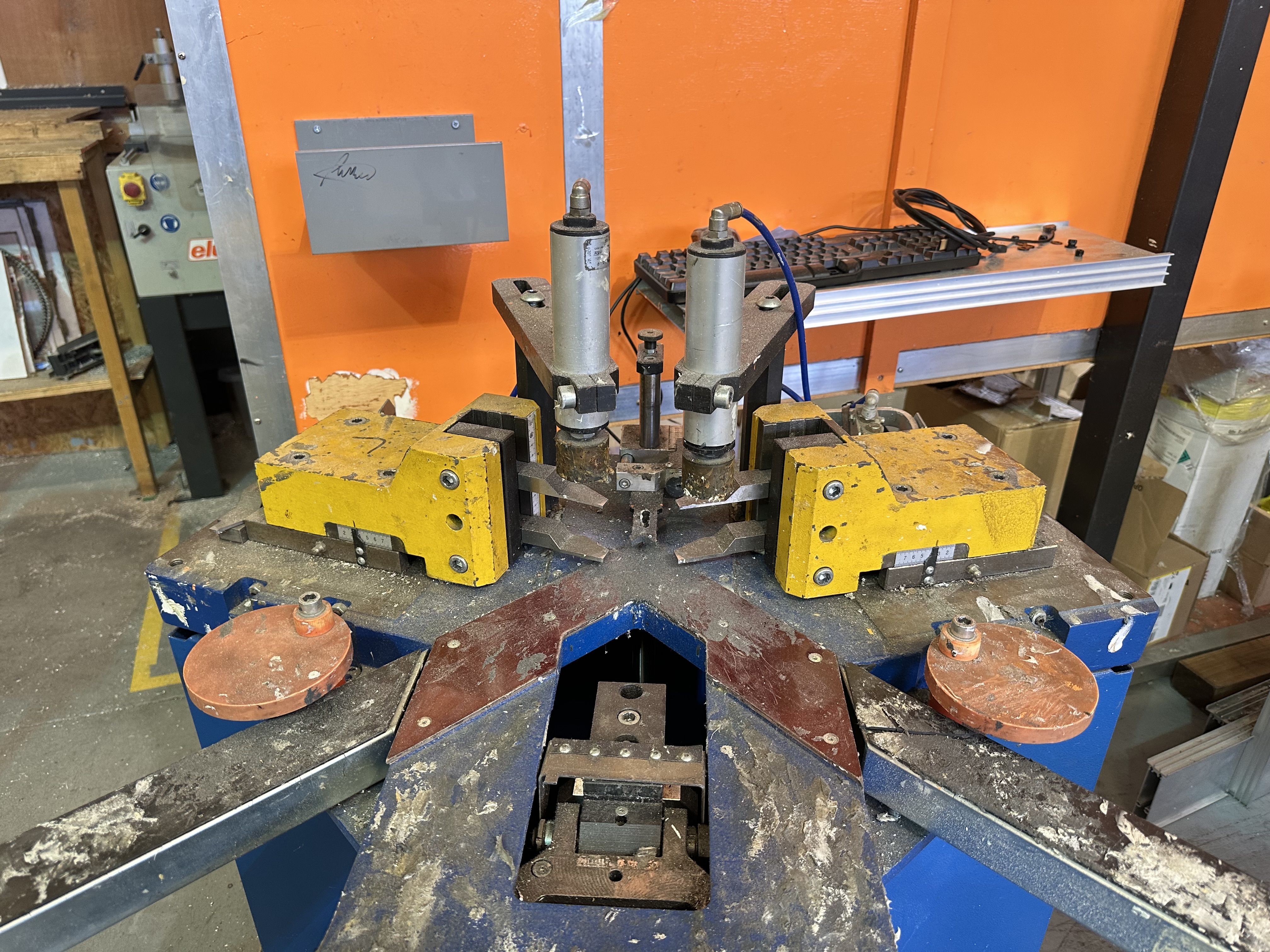 Schuco Evm-S Profile Mitre Punch Machine. S/No. 278 (2007)
