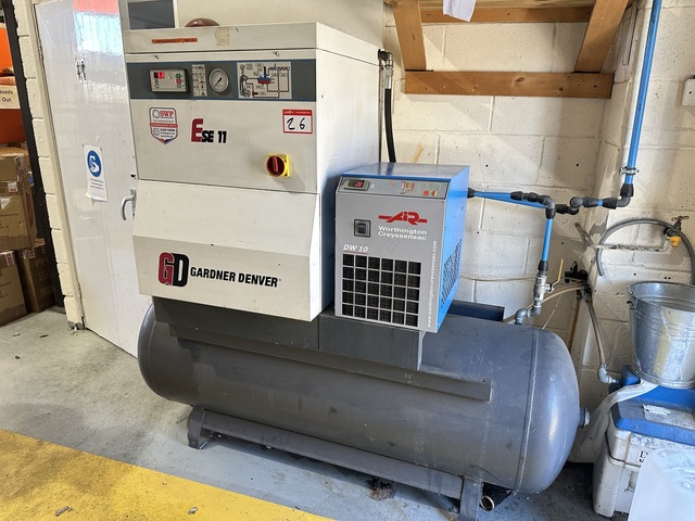 Gardner Denver ESE11 Rotary Screw Air Compressor (2007)